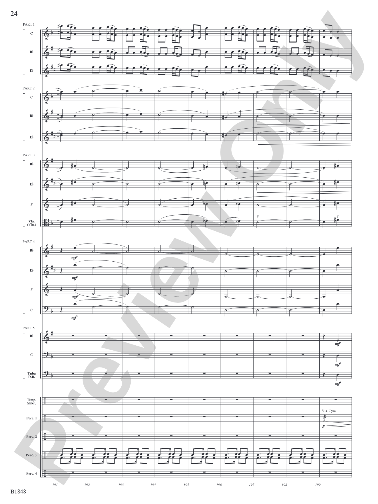 Arabian Dances: Flexible Band/String Ensemble Score & Parts