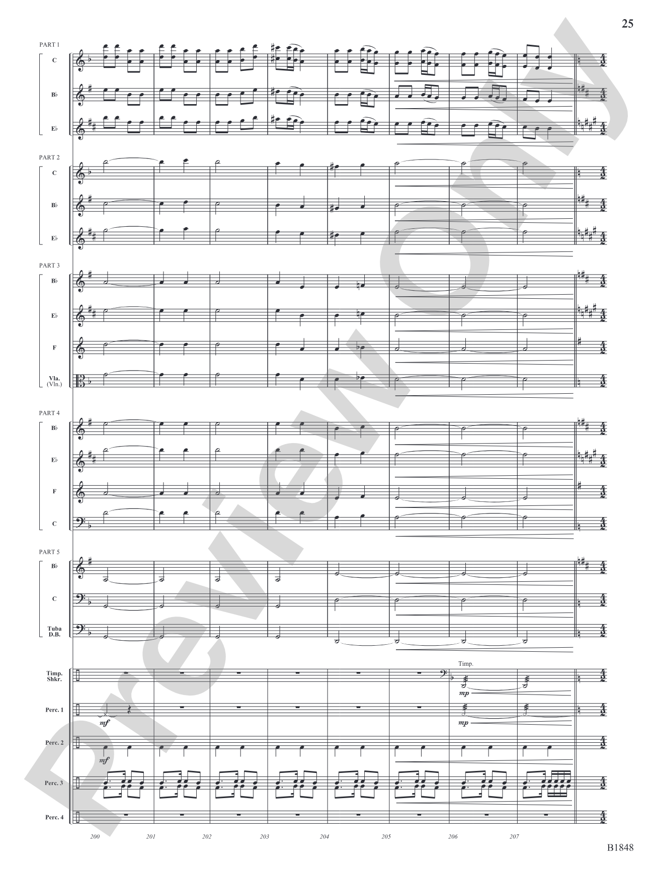 Arabian Dances: Flexible Band/String Ensemble Score & Parts