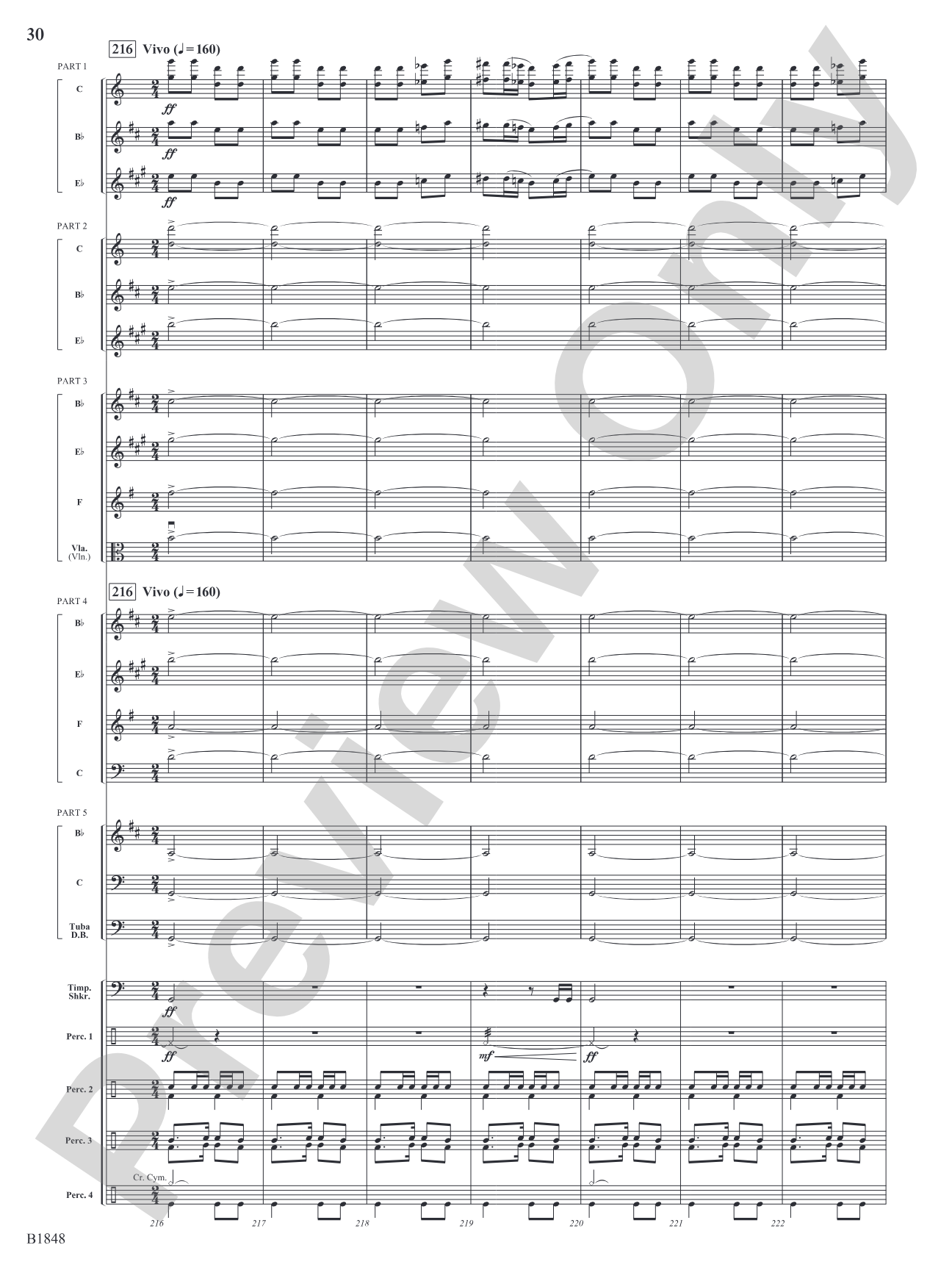 Arabian Dances: Flexible Band/String Ensemble Score & Parts