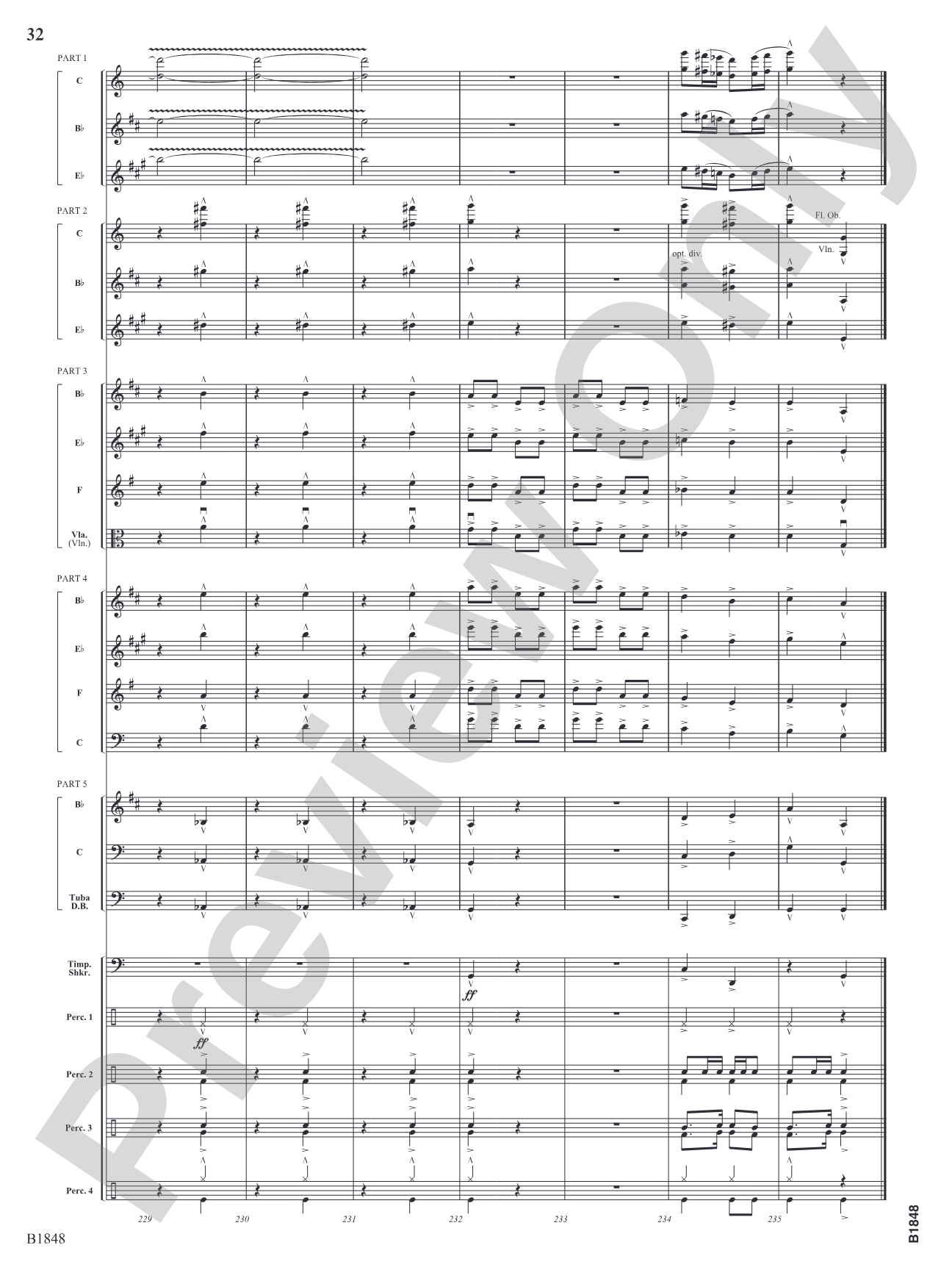Arabian Dances: Flexible Band/String Ensemble Score & Parts