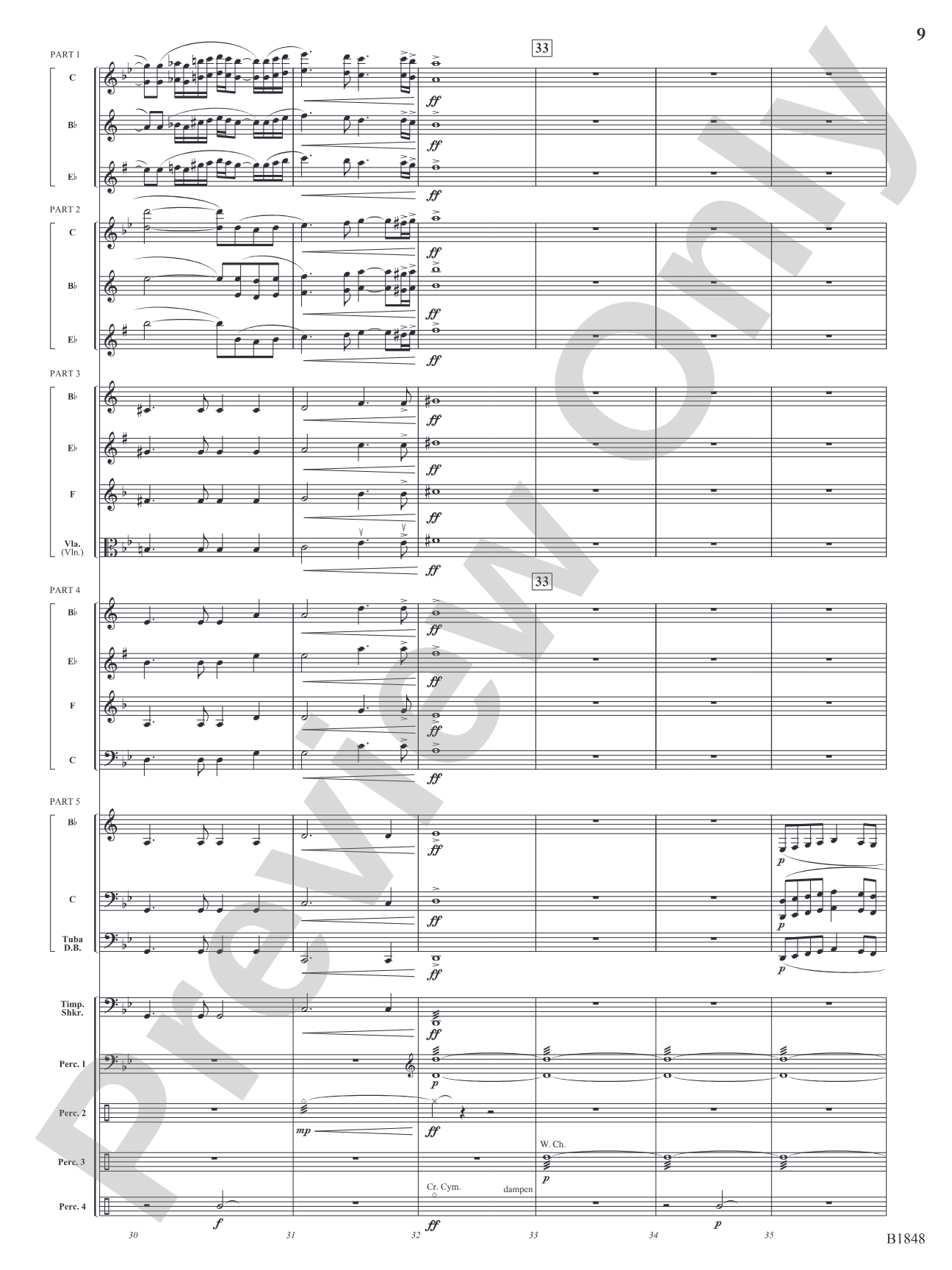 Arabian Dances: Flexible Band/String Ensemble Score & Parts