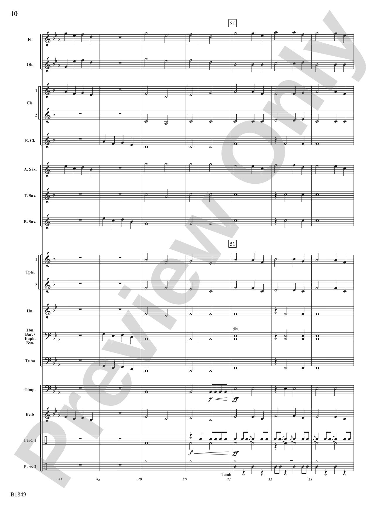 A Scottish Festival: Concert Band Conductor Score & Parts
