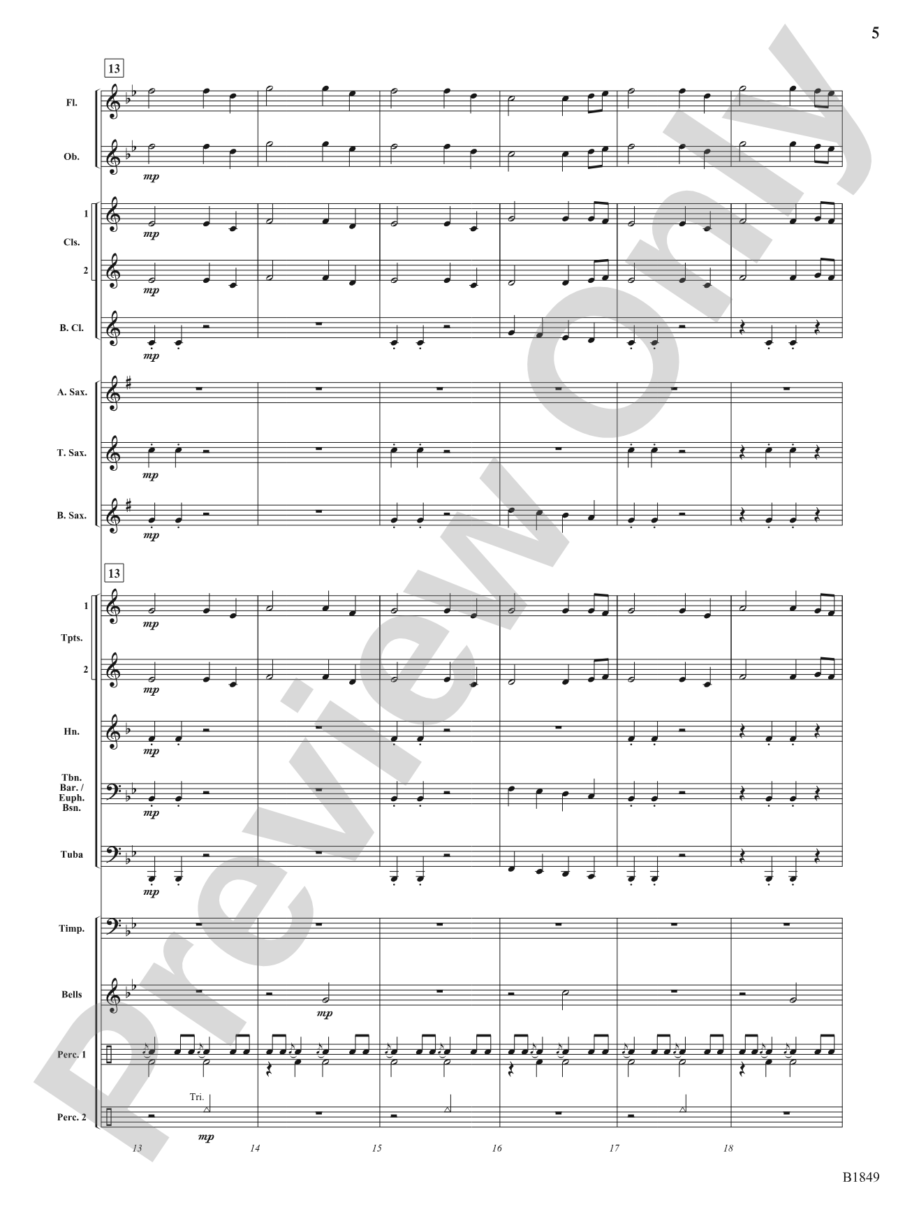 A Scottish Festival: Concert Band Conductor Score & Parts
