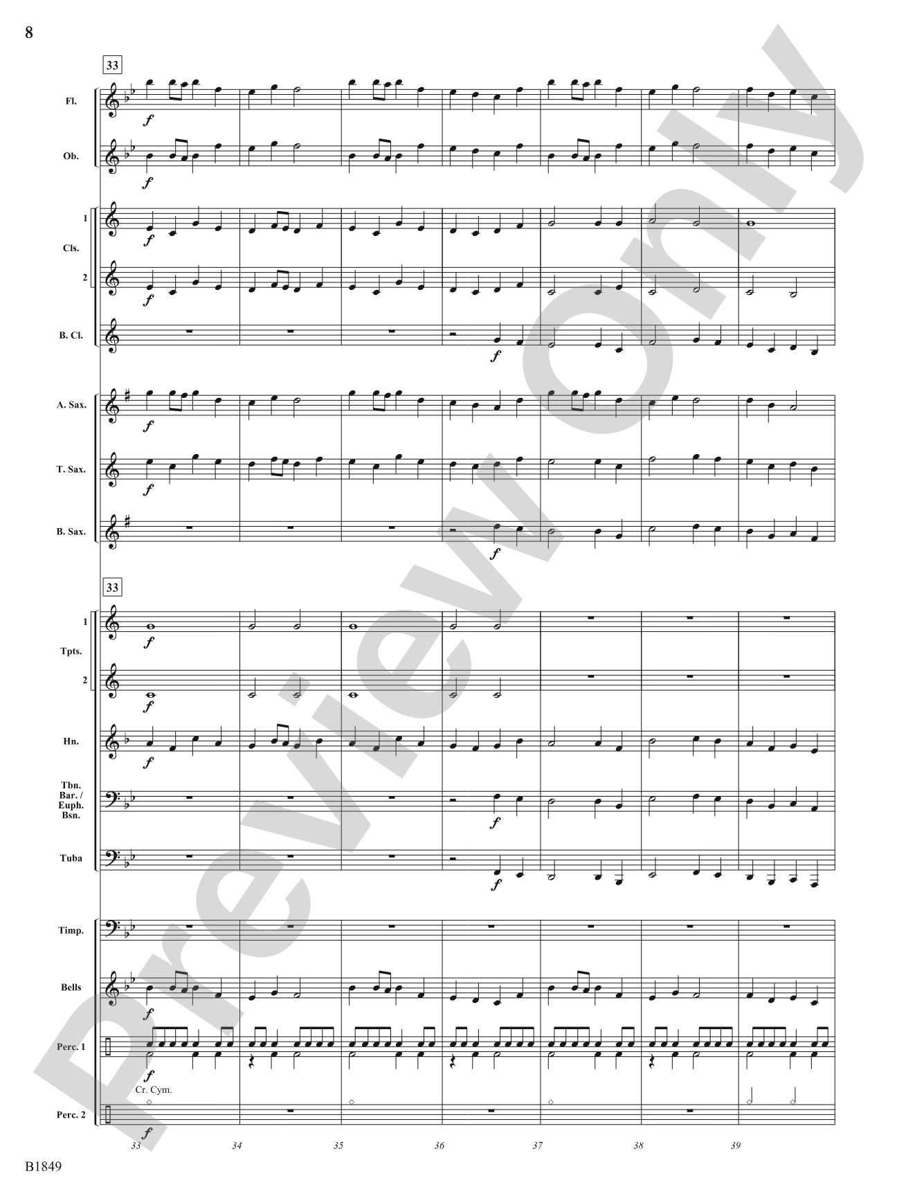 A Scottish Festival: Concert Band Conductor Score & Parts