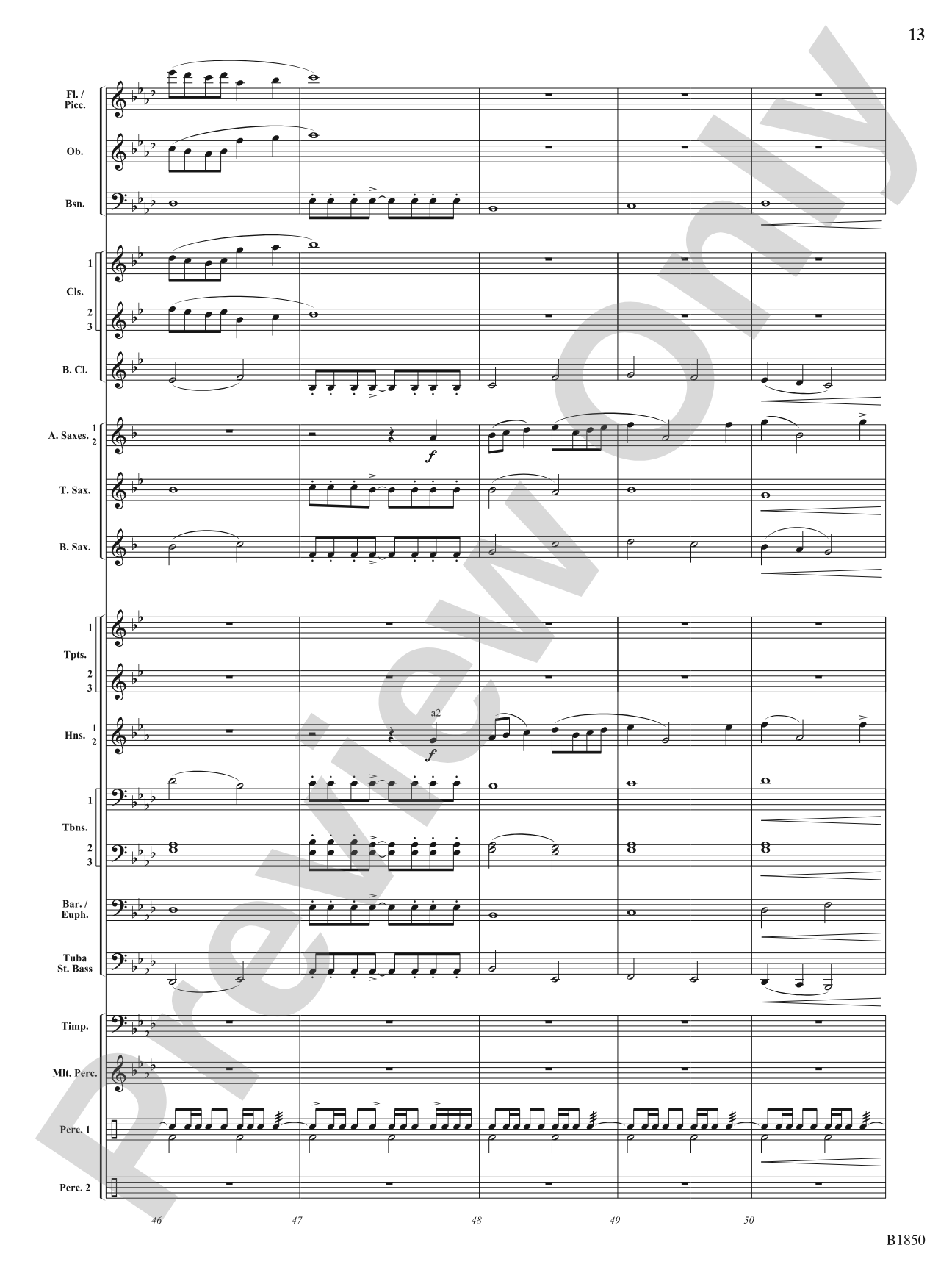 Nightride: Concert Band Conductor Score & Parts