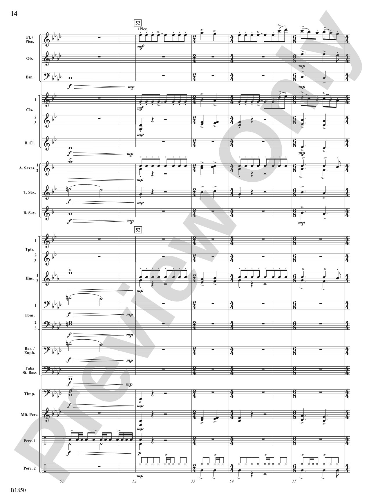 Nightride: Concert Band Conductor Score & Parts