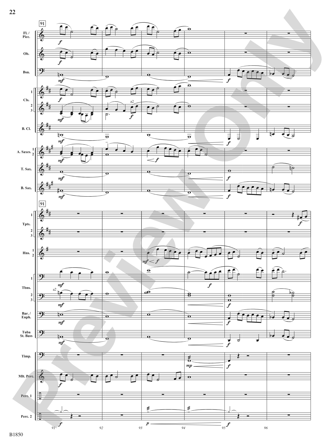 Nightride: Concert Band Conductor Score & Parts