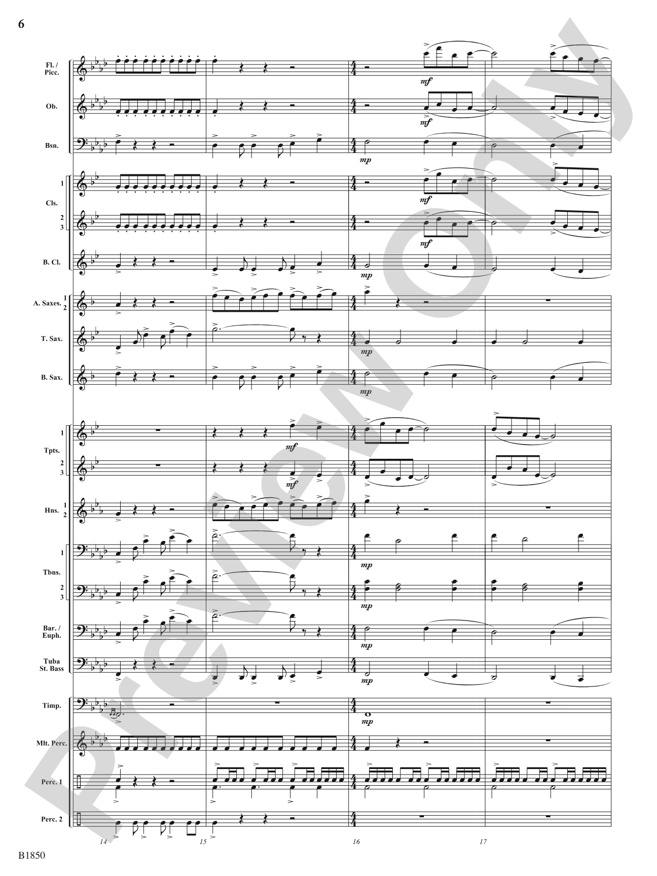 Nightride: Concert Band Conductor Score & Parts