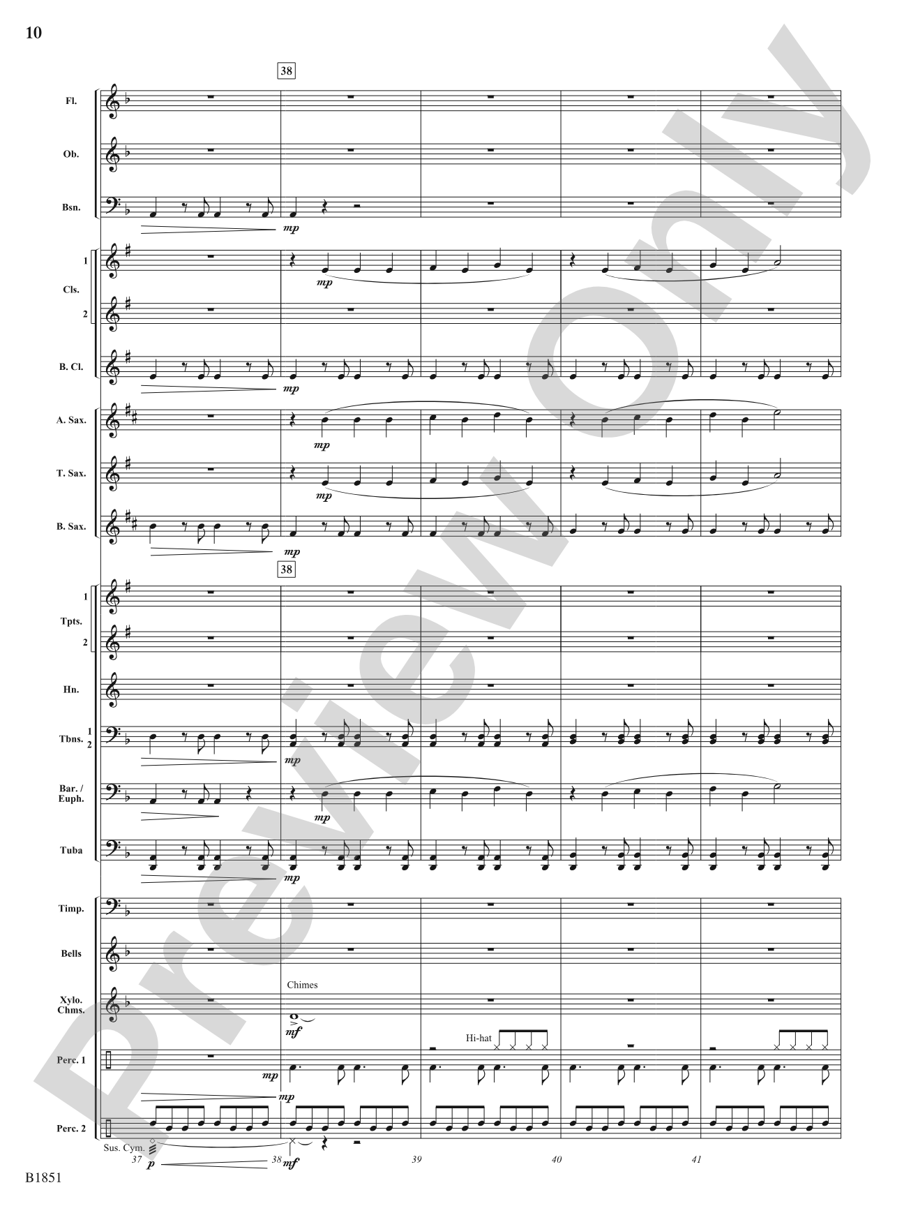 The Grid: Concert Band Conductor Score & Parts