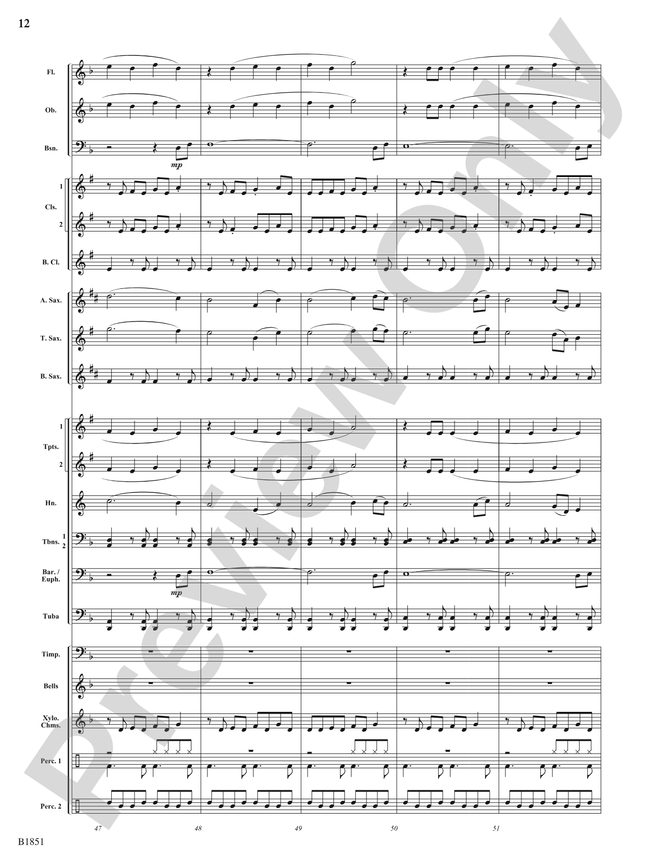 The Grid: Concert Band Conductor Score & Parts