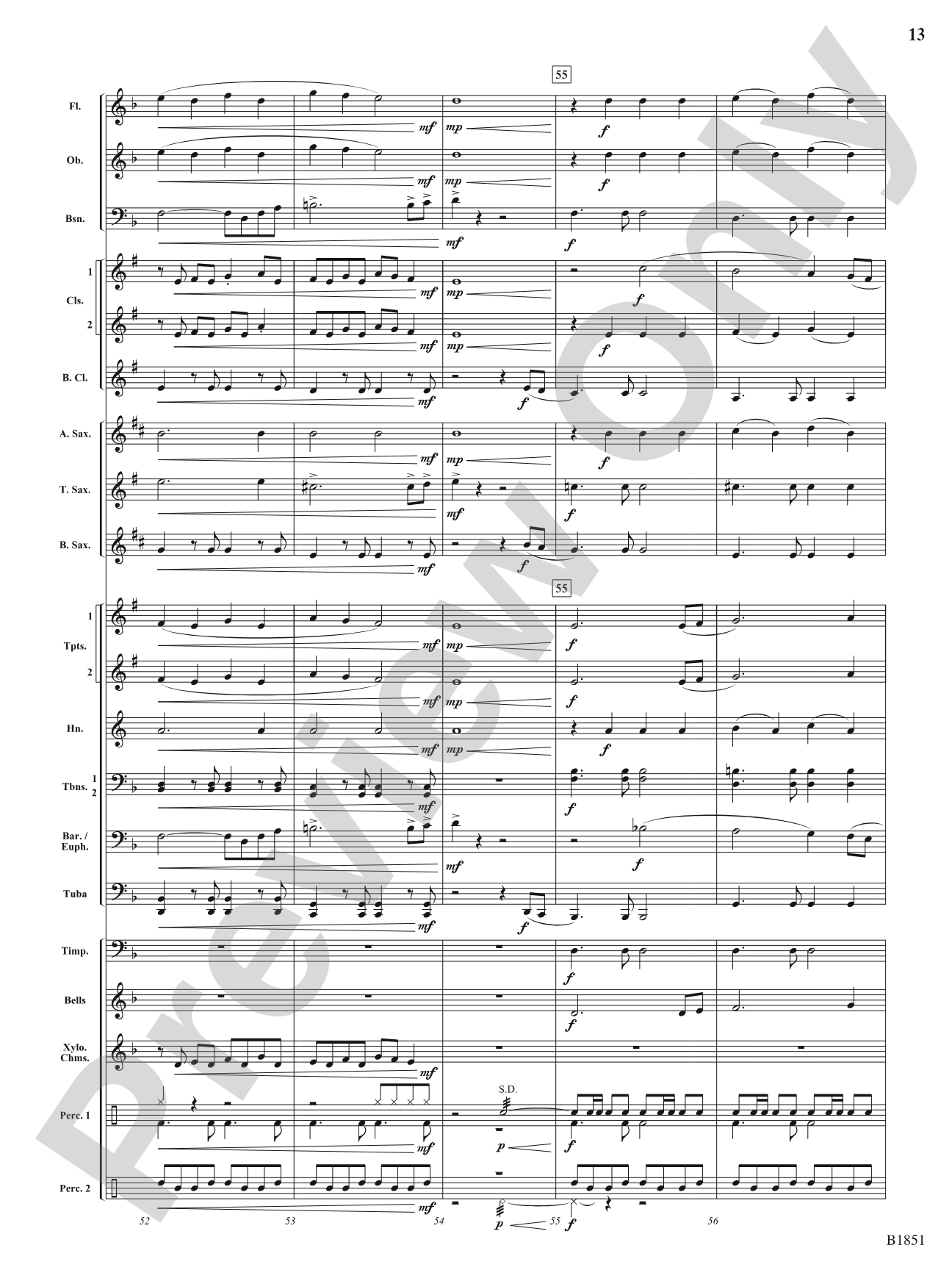 The Grid: Concert Band Conductor Score & Parts