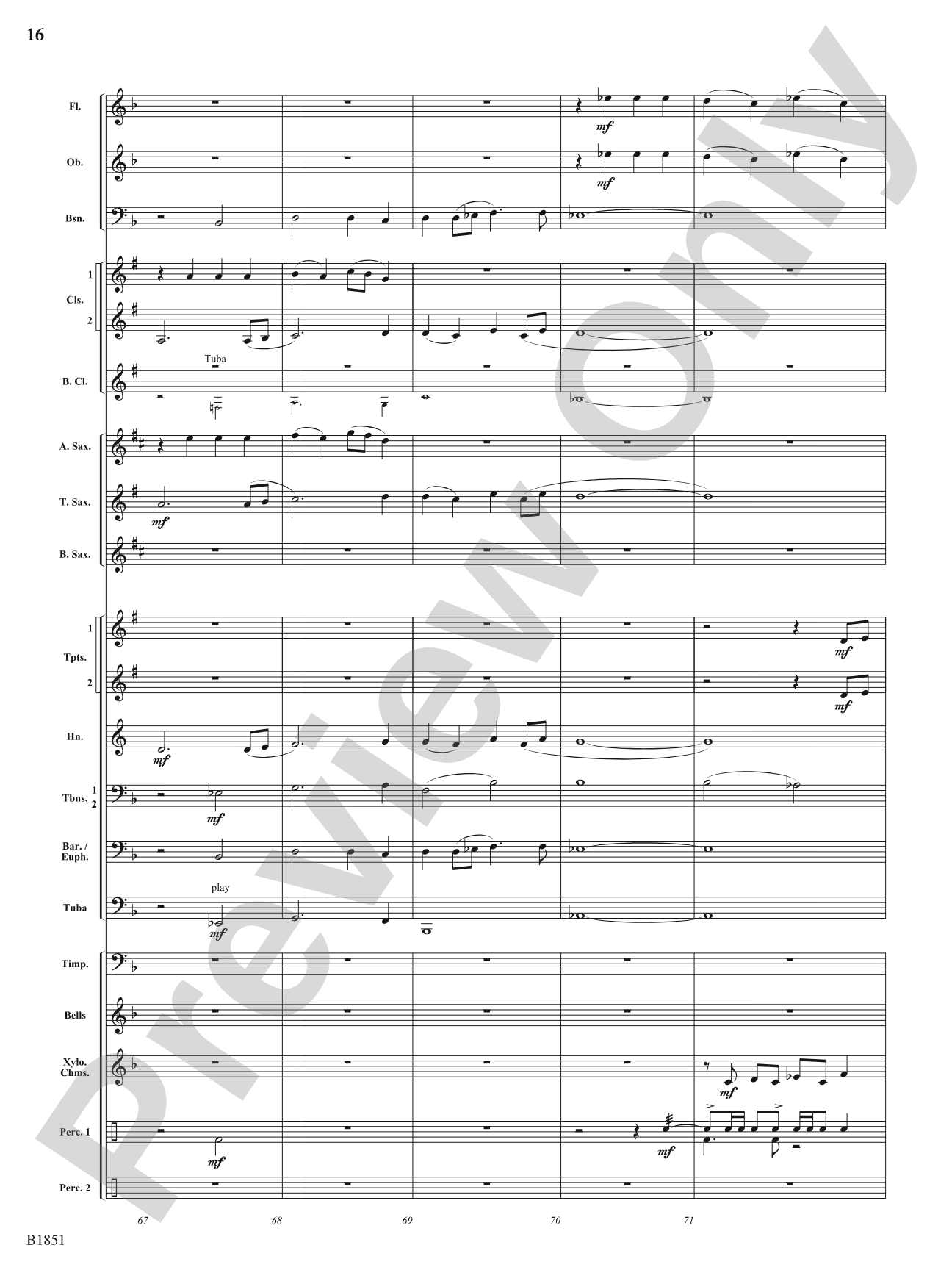 The Grid: Concert Band Conductor Score & Parts