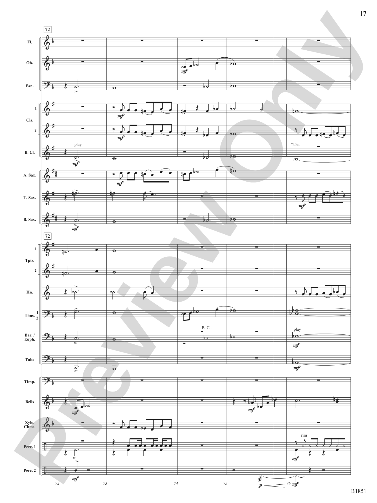 The Grid: Concert Band Conductor Score & Parts