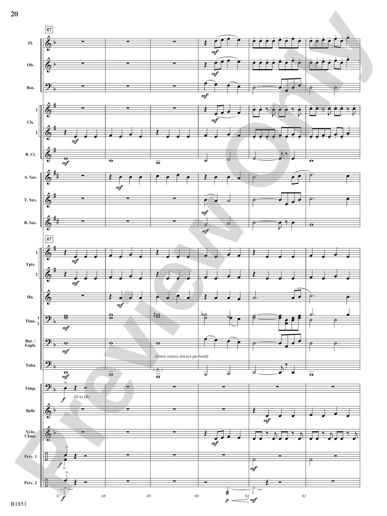 The Grid: Concert Band Conductor Score & Parts