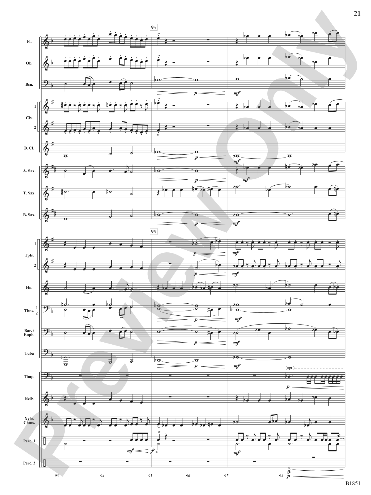 The Grid: Concert Band Conductor Score & Parts