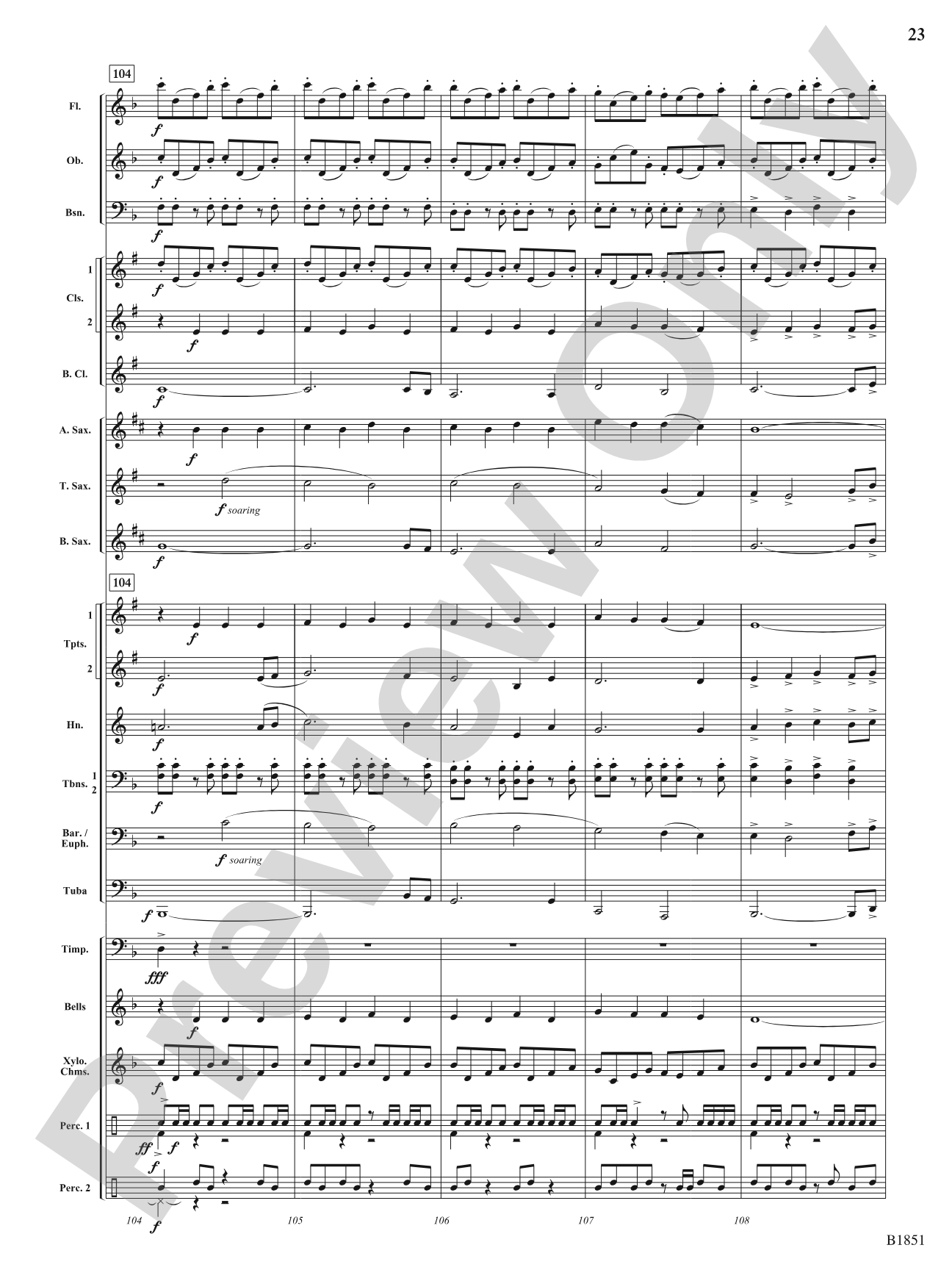 The Grid: Concert Band Conductor Score & Parts