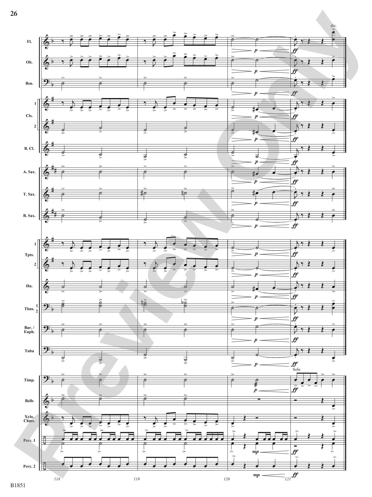 The Grid: Concert Band Conductor Score & Parts