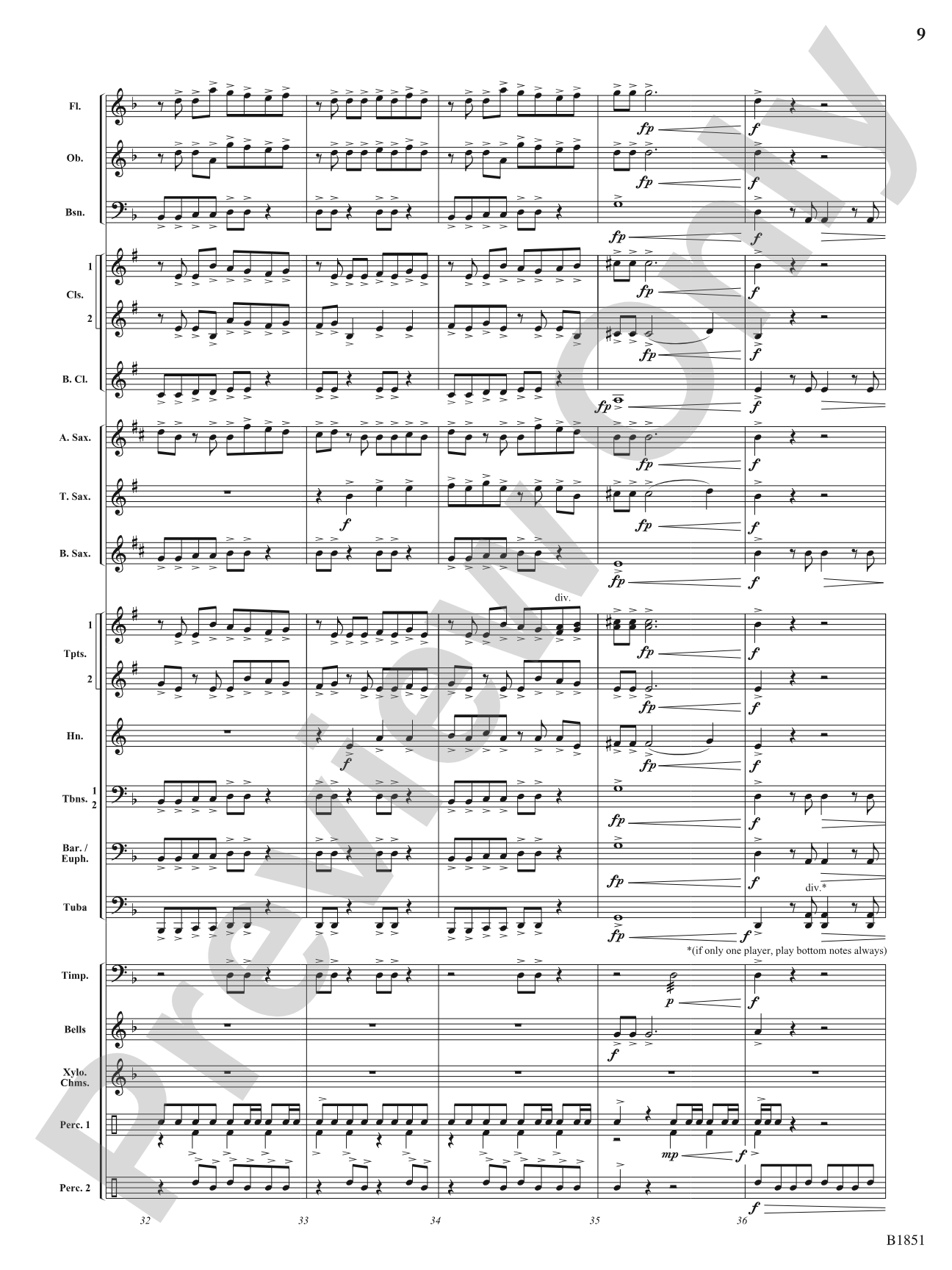 The Grid: Concert Band Conductor Score & Parts