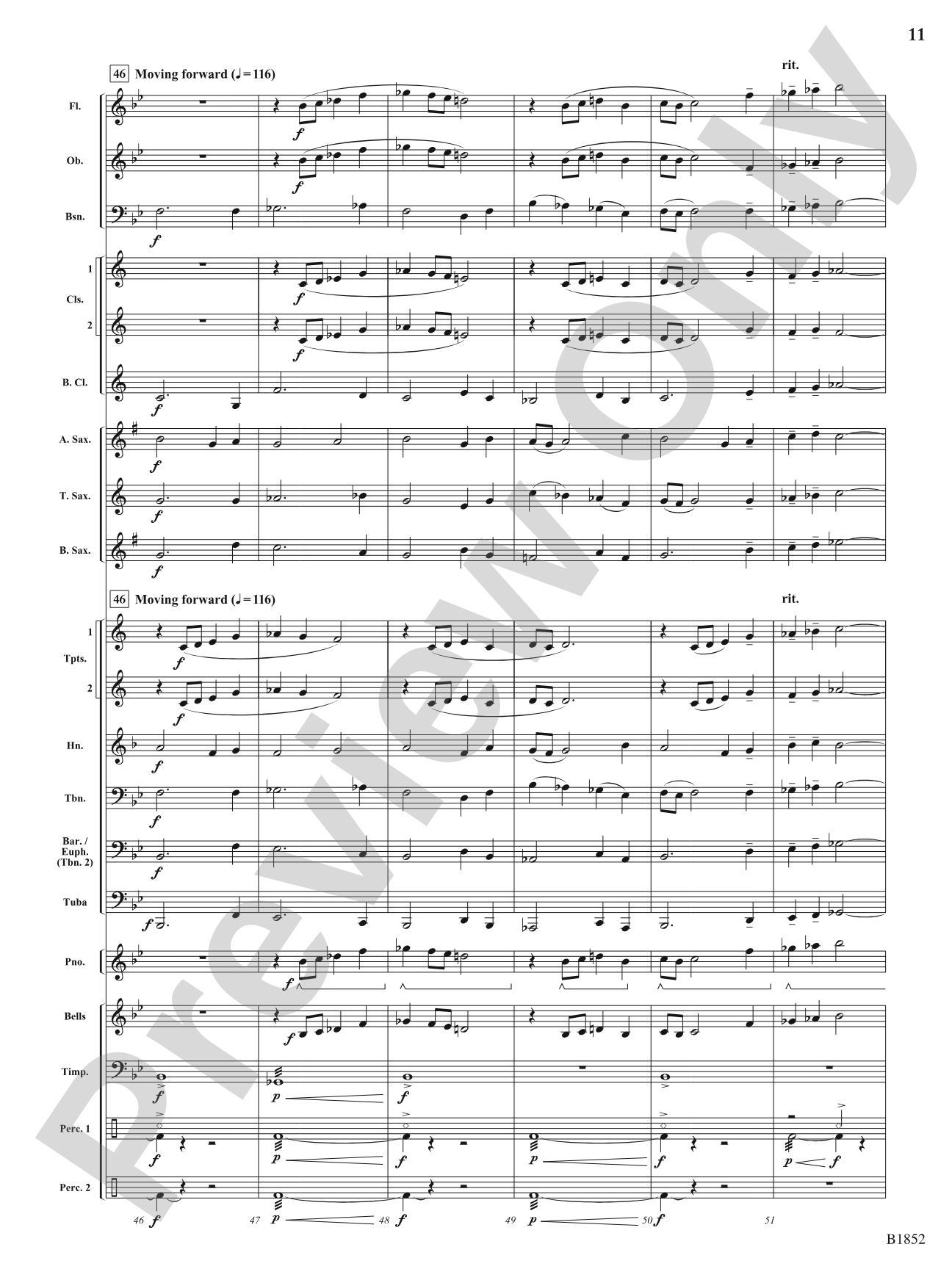 Nebula: Concert Band Conductor Score & Parts