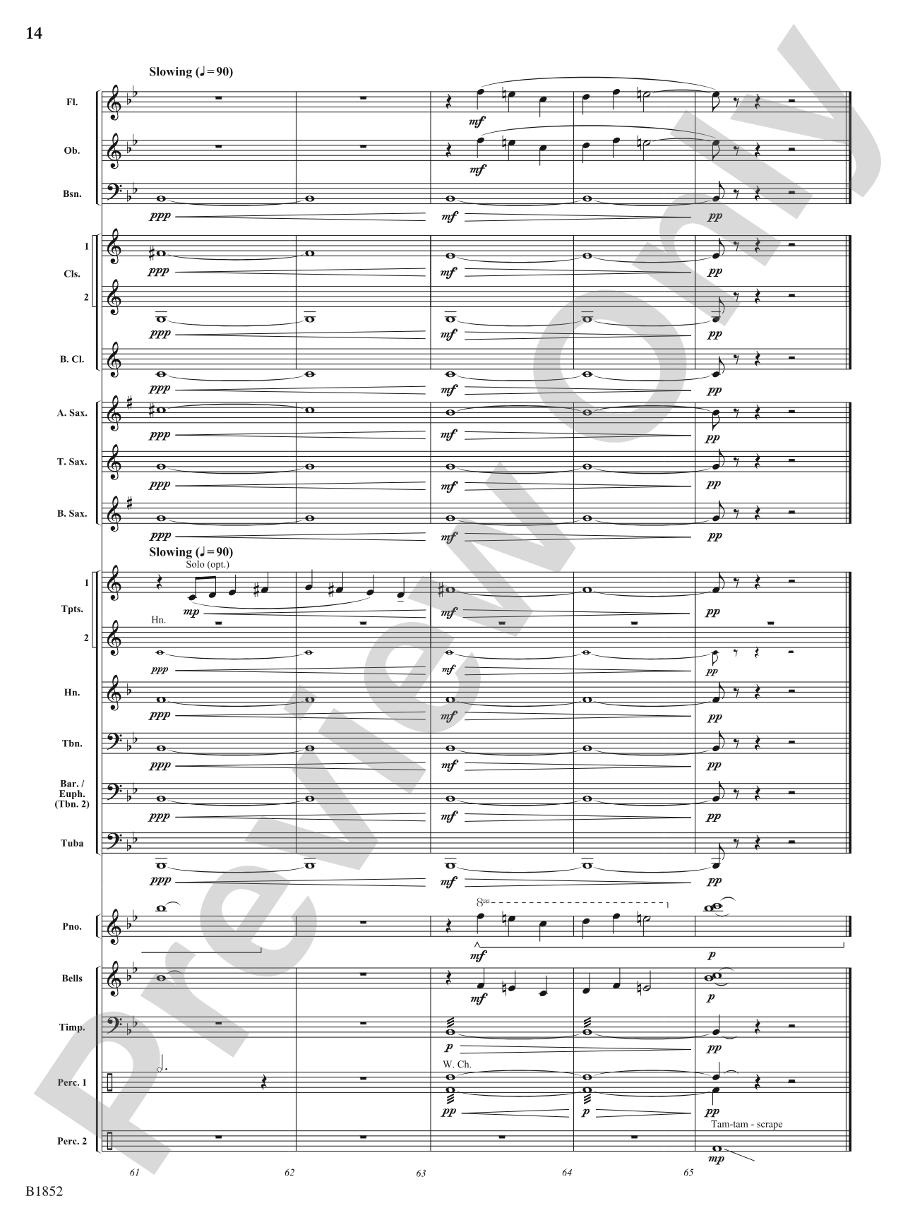 Nebula: Concert Band Conductor Score & Parts