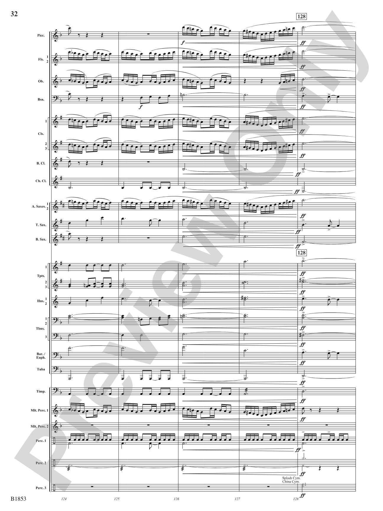 Breaking Through: Concert Band Conductor Score & Parts