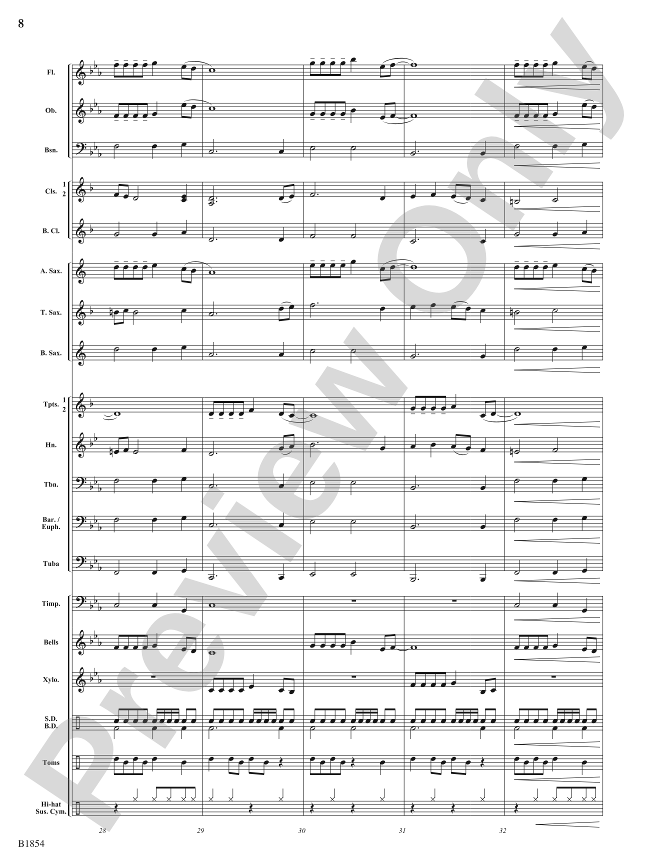 A Builder's Dream: Score