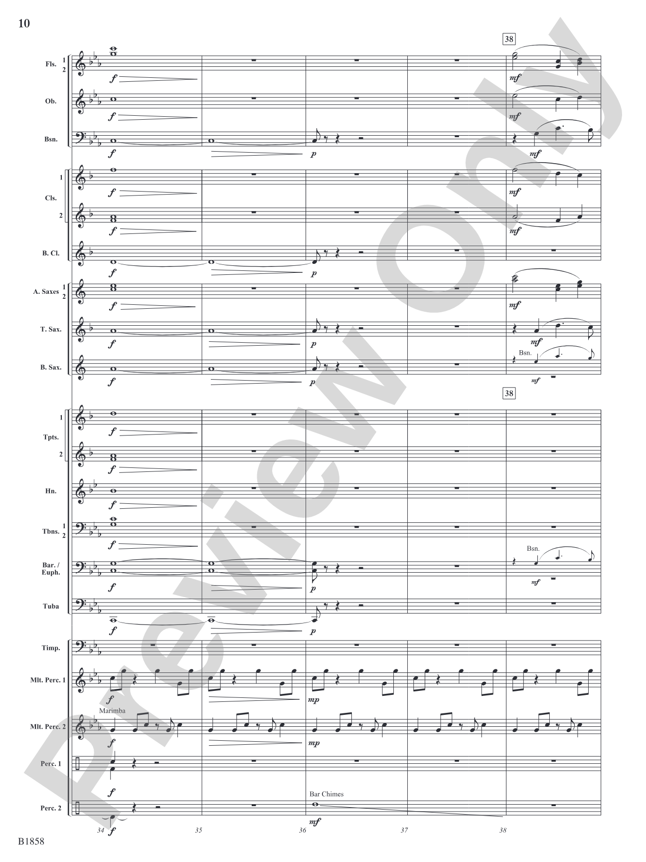 Silversides: Concert Band Conductor Score & Parts