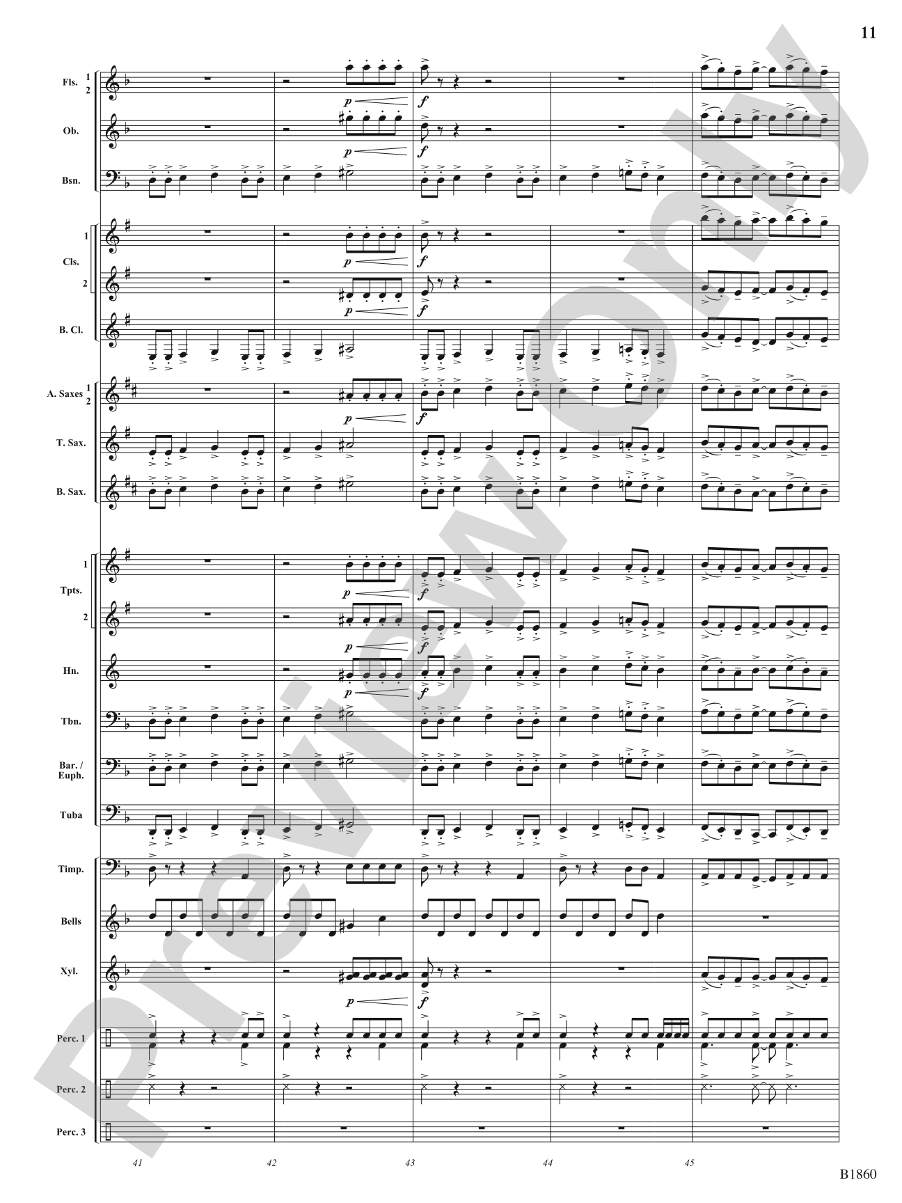 Flashfire: Concert Band Conductor Score & Parts