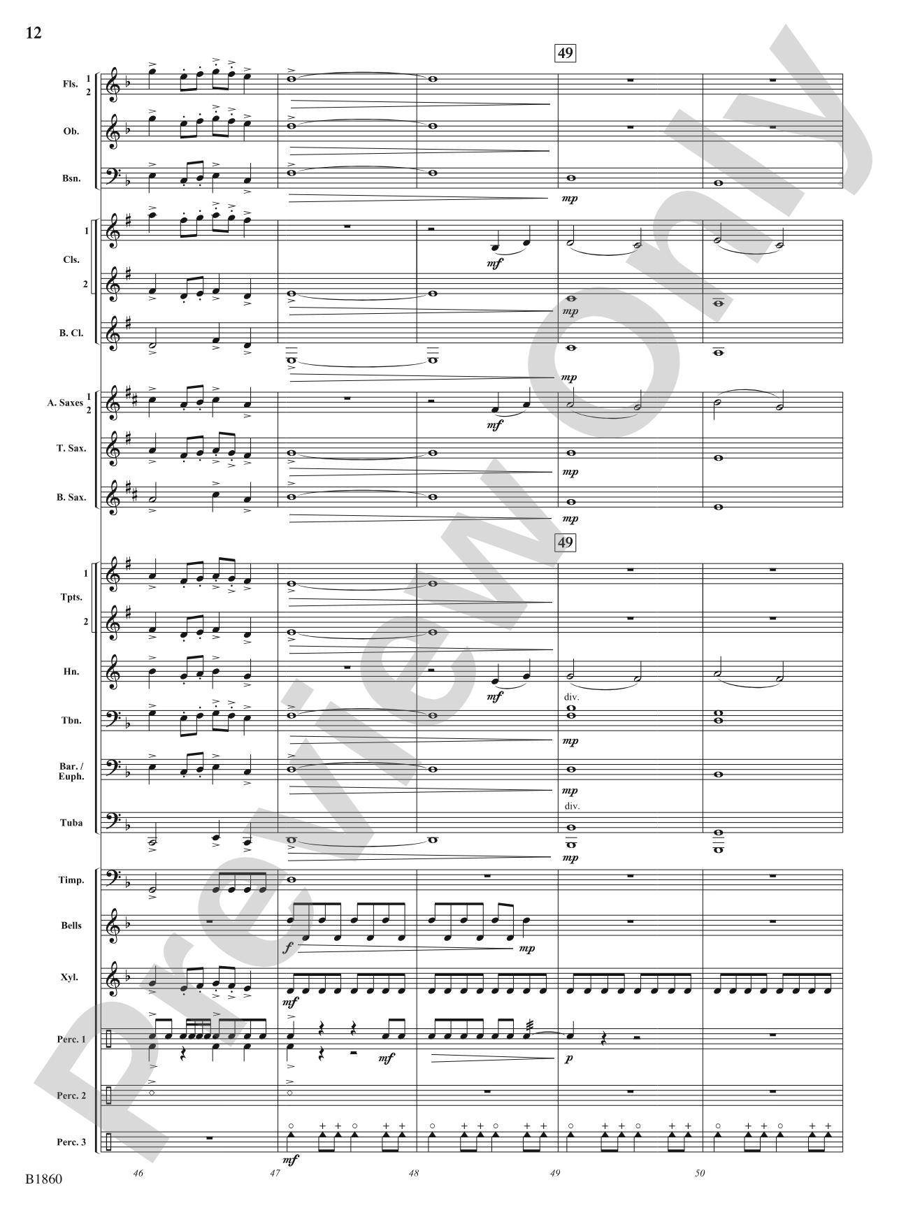 Flashfire: Concert Band Conductor Score & Parts
