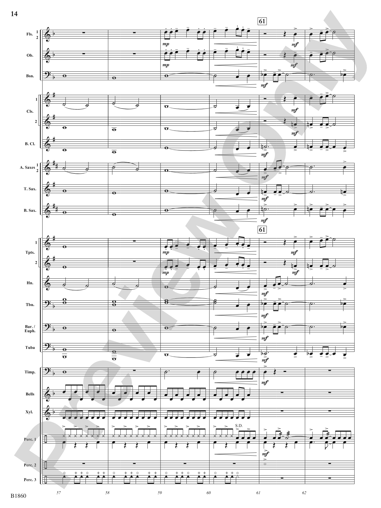 Flashfire: Concert Band Conductor Score & Parts