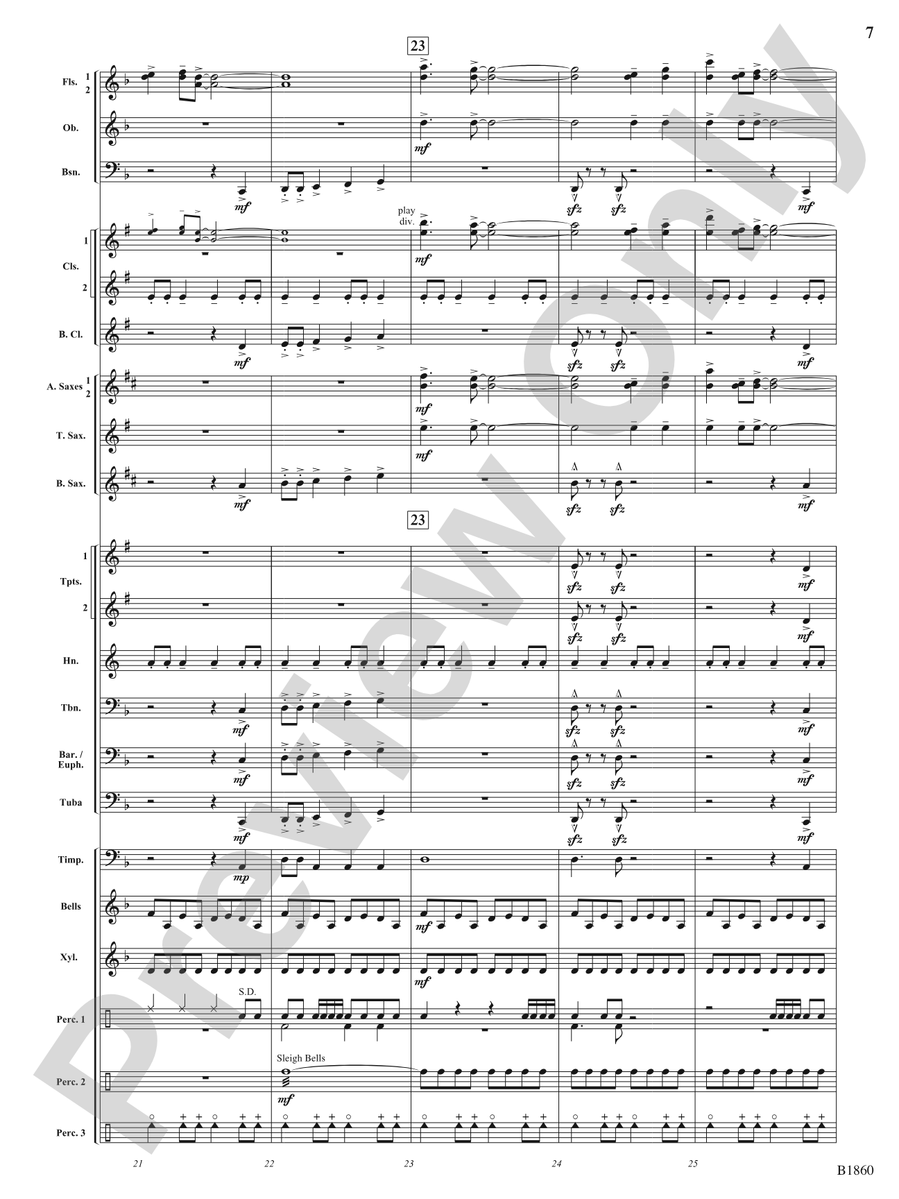 Flashfire: Concert Band Conductor Score & Parts