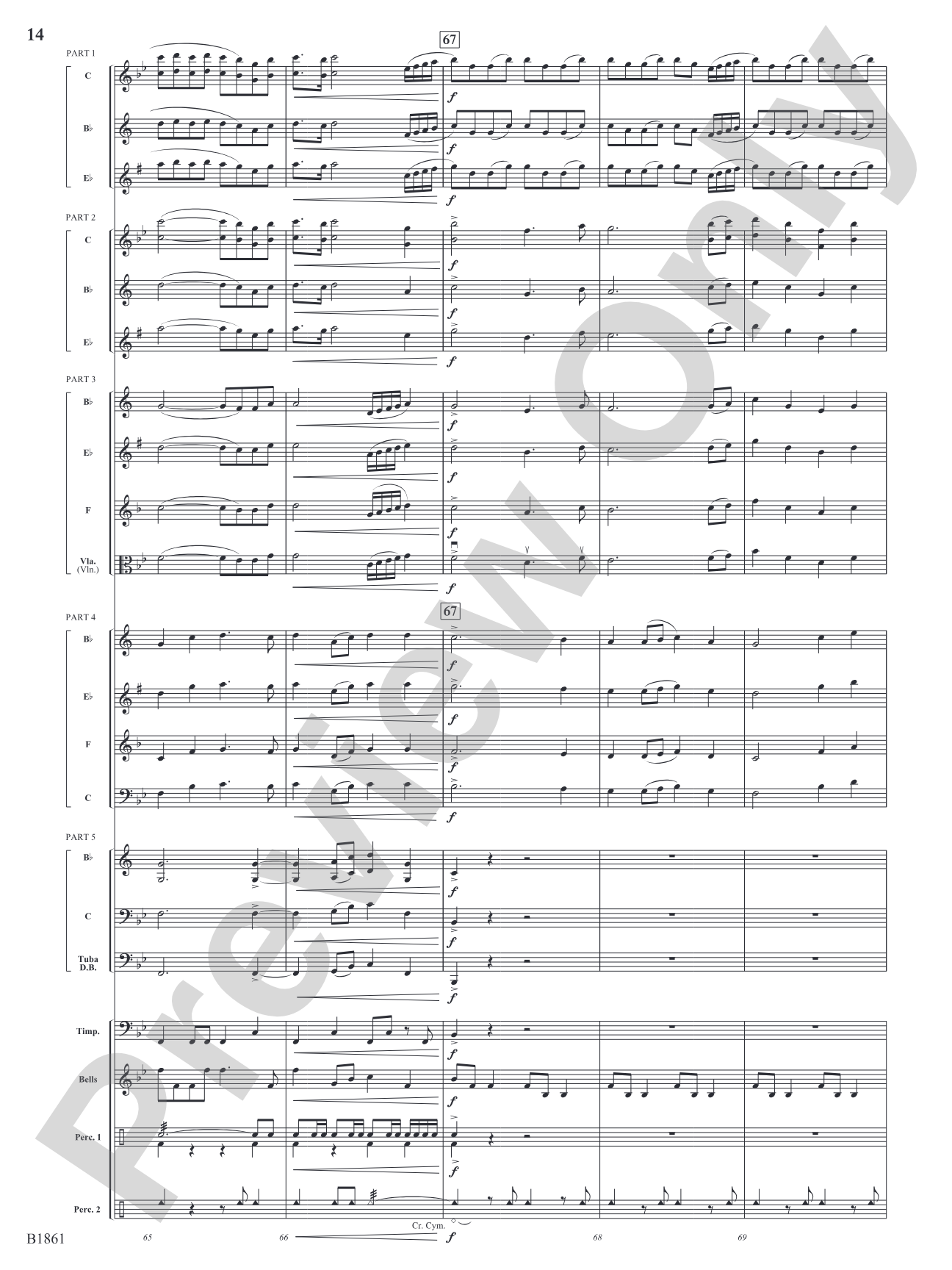 Flourishes!: Flexible Band/String Ensemble Score & Parts