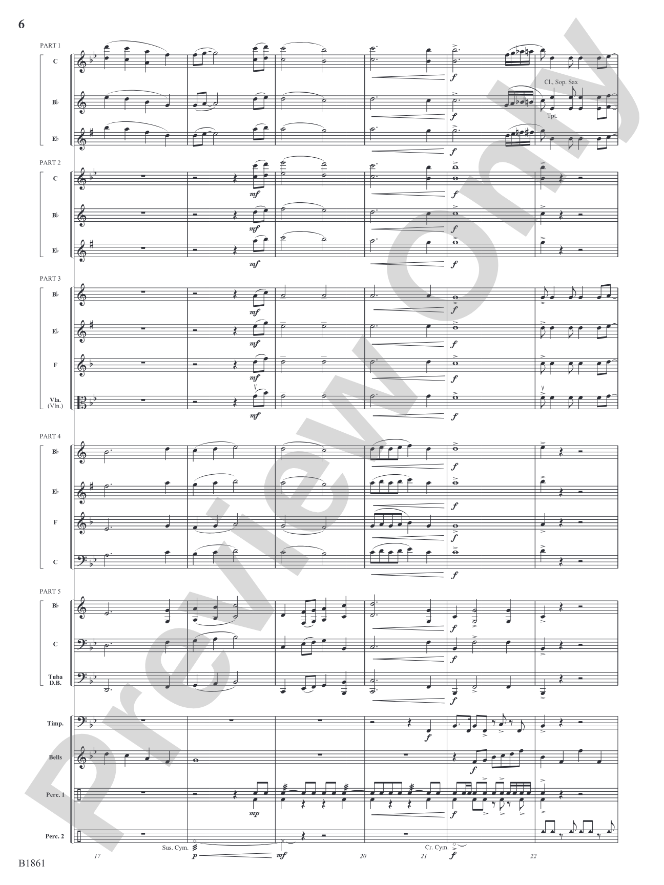 Flourishes!: Flexible Band/String Ensemble Score & Parts