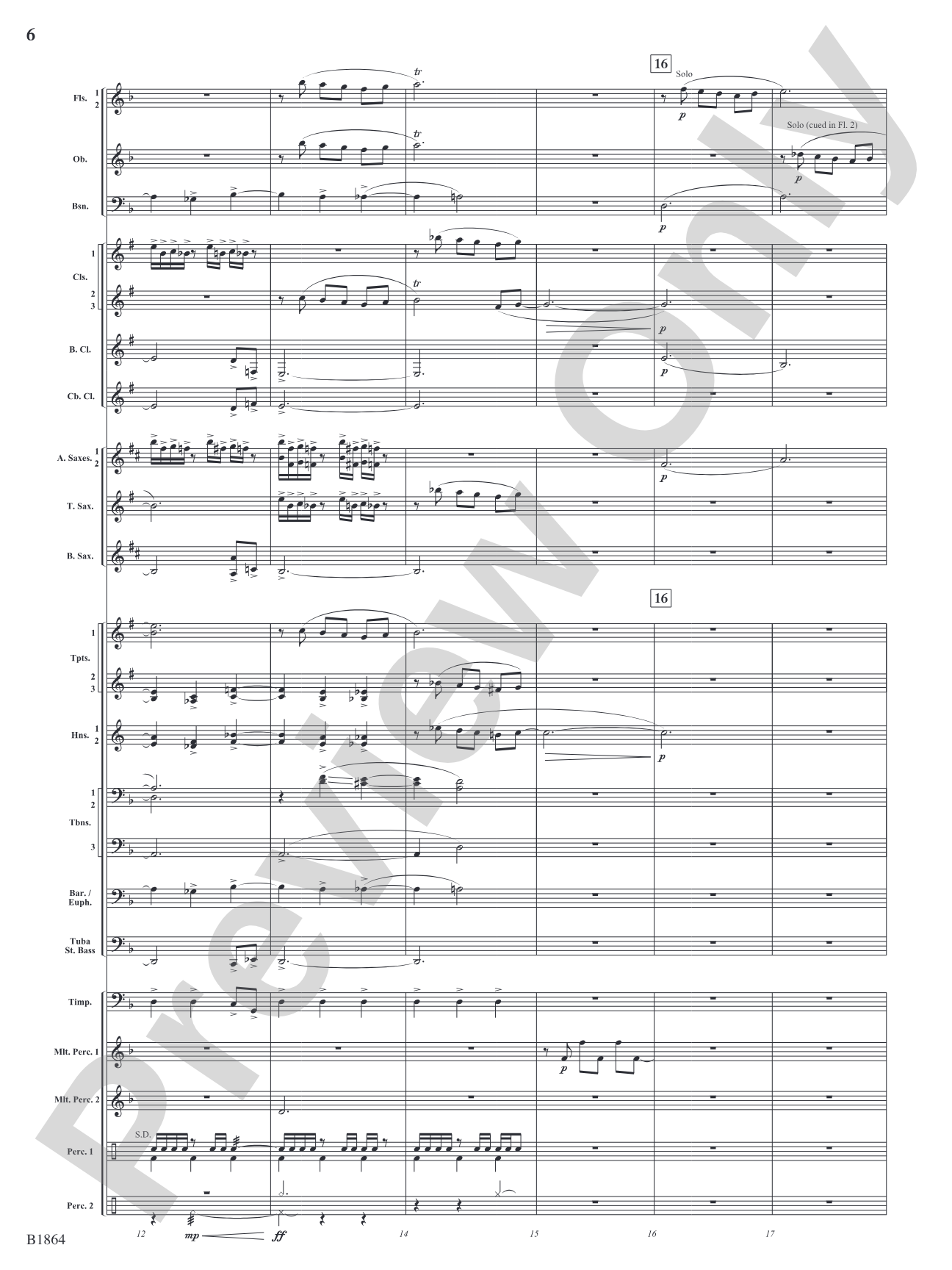 Unknown: Concert Band Conductor Score & Parts
