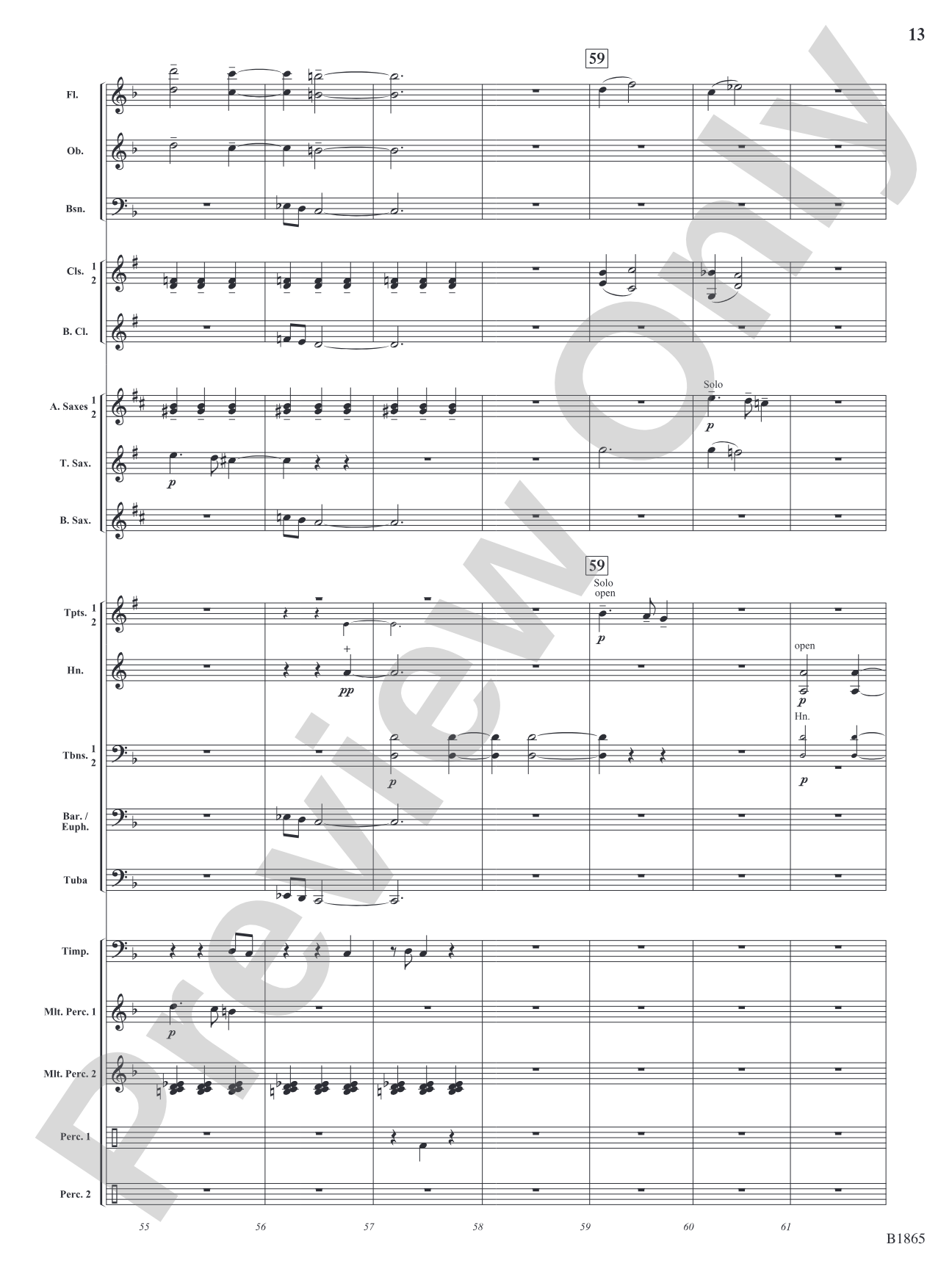 Unknown: Concert Band Conductor Score & Parts