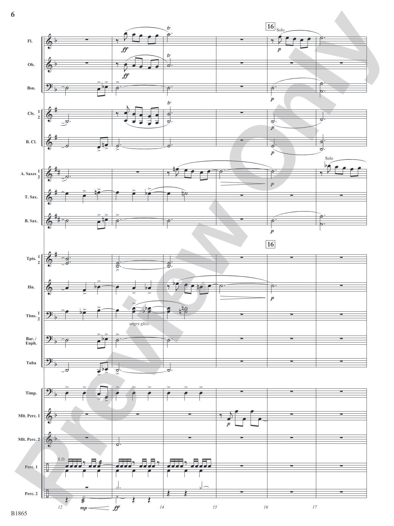 Unknown: Concert Band Conductor Score & Parts