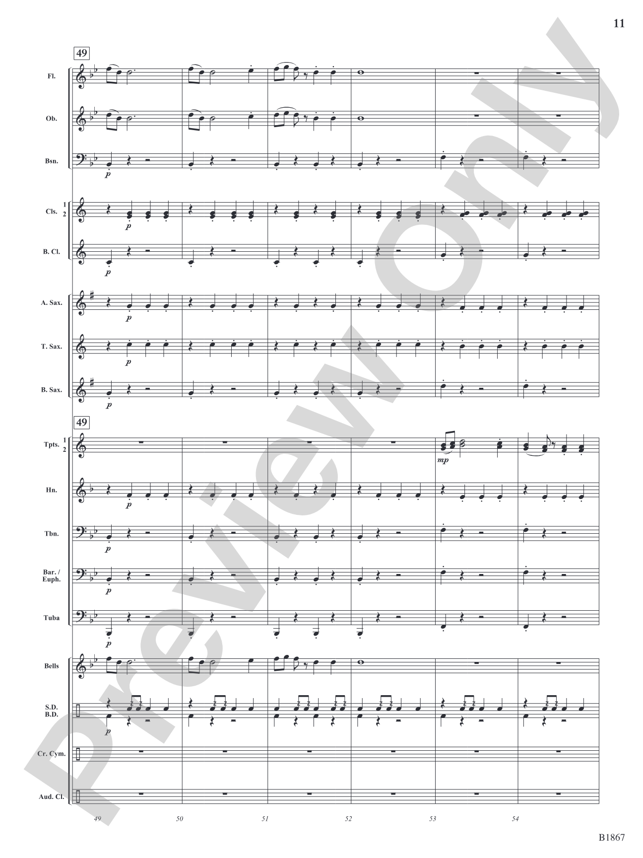 Radetzky March: Concert Band Conductor Score & Parts