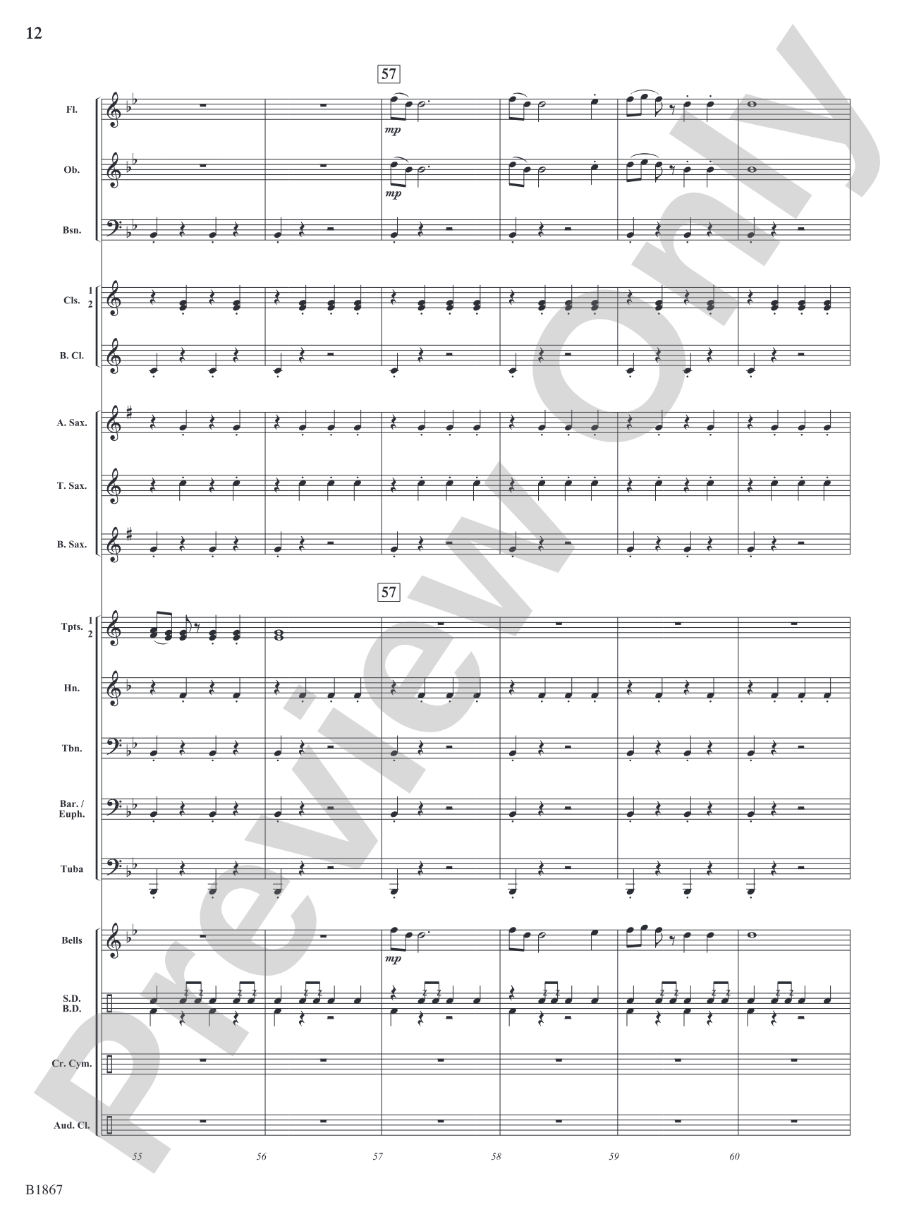 Radetzky March: Concert Band Conductor Score & Parts