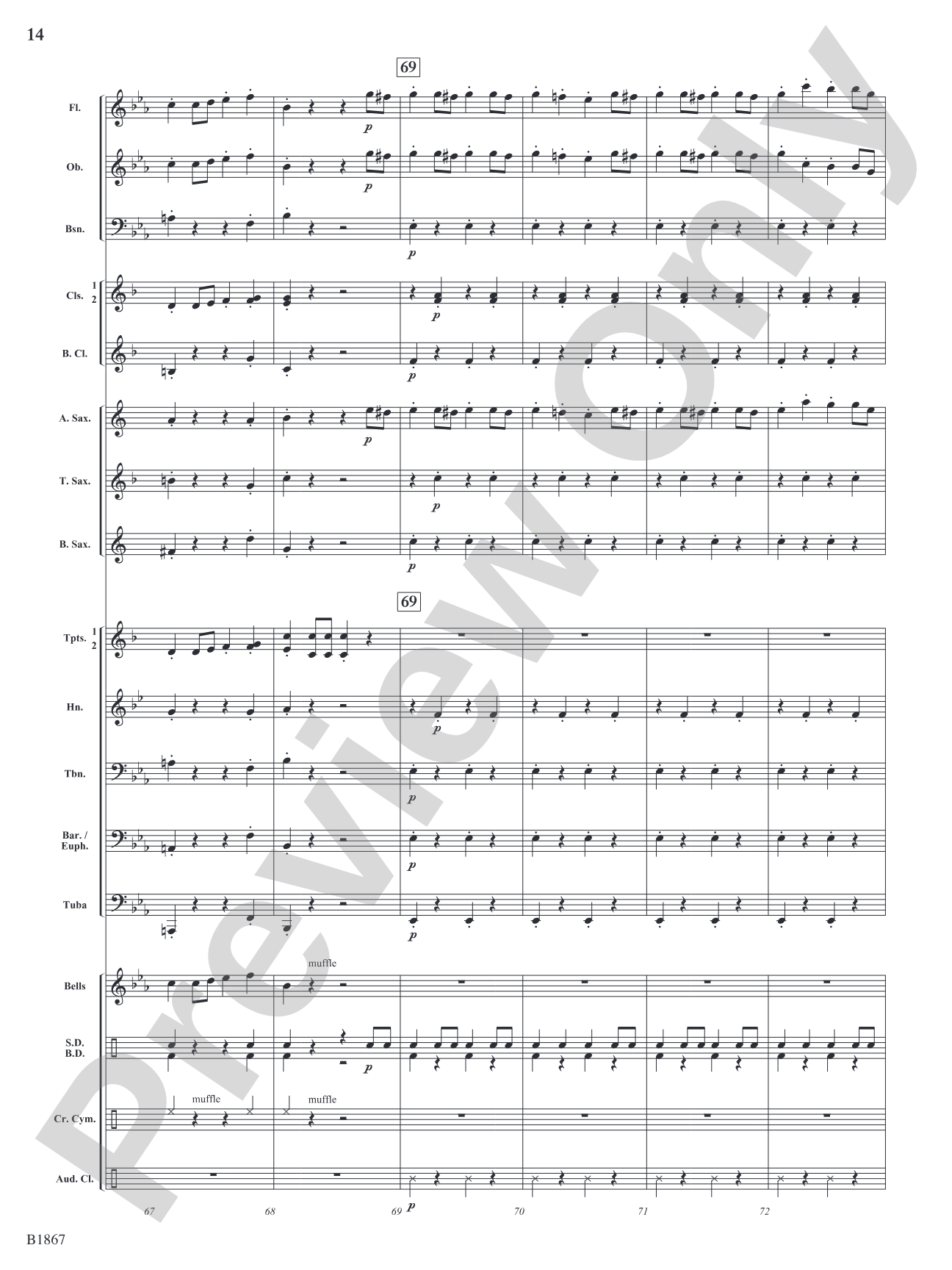 Radetzky March: Concert Band Conductor Score & Parts