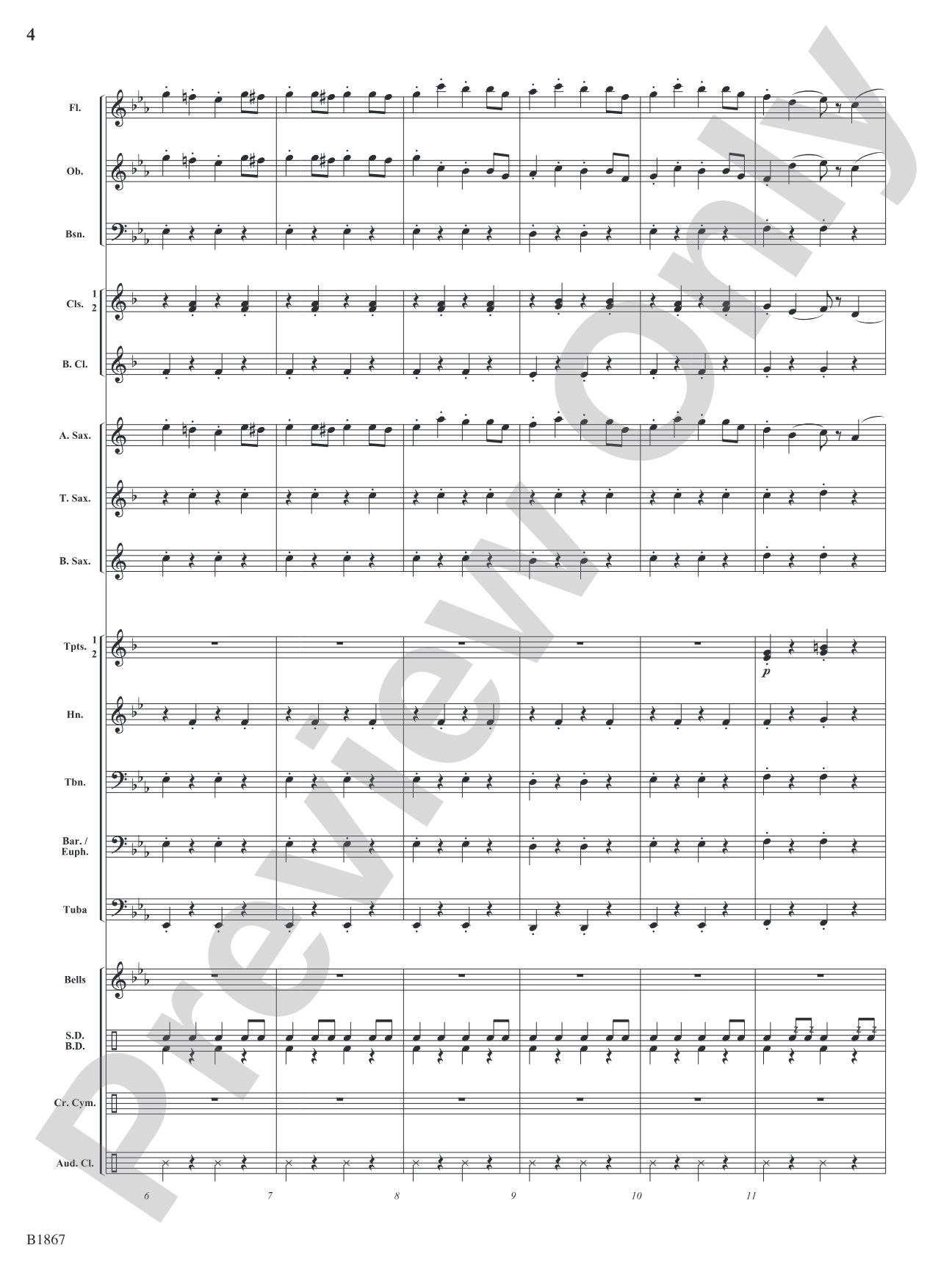 Radetzky March: Concert Band Conductor Score & Parts