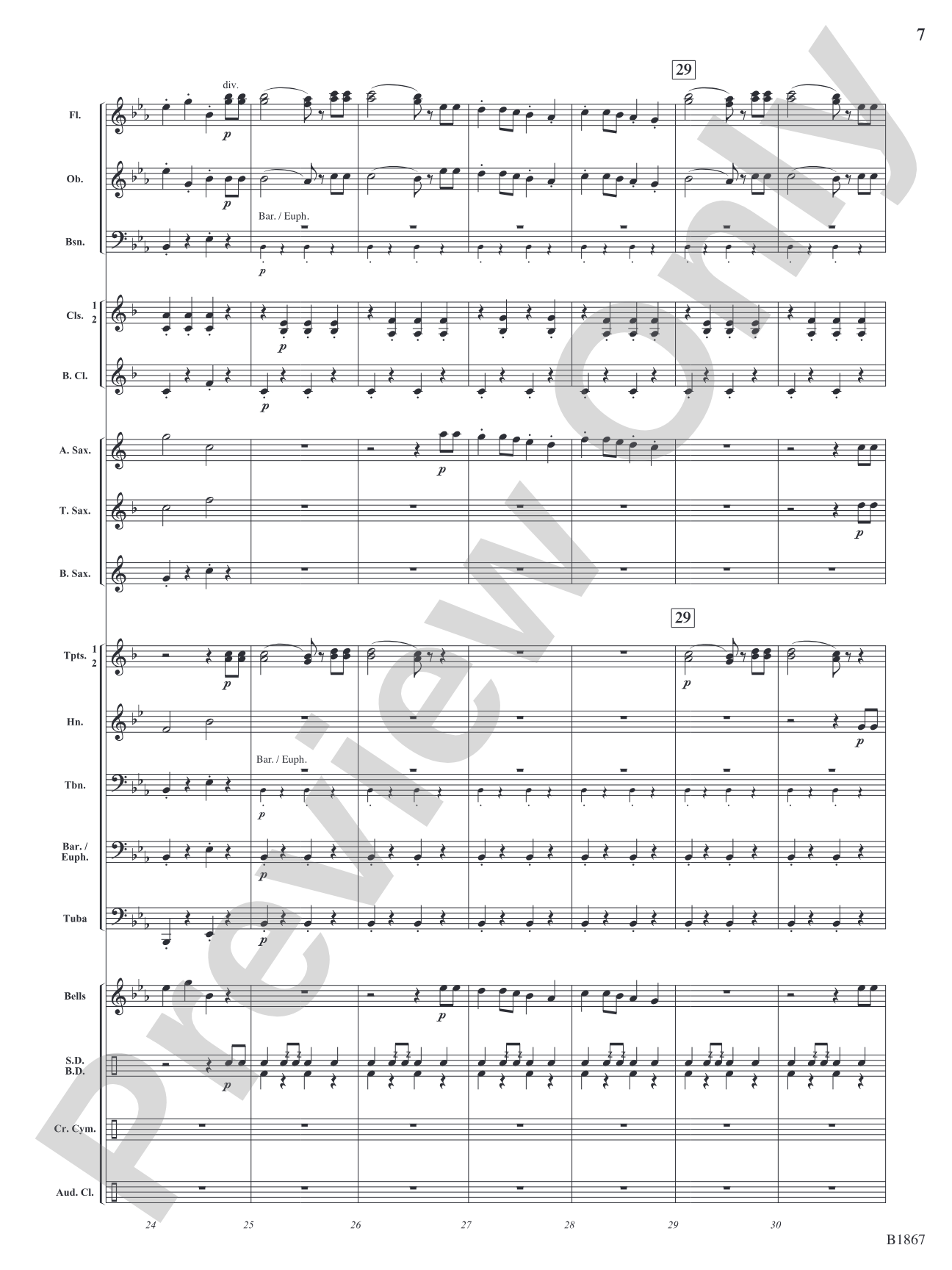 Radetzky March: Concert Band Conductor Score & Parts