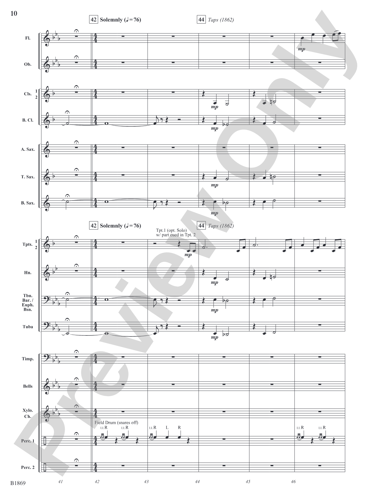 Civil War Roundtable: Concert Band Conductor Score & Parts
