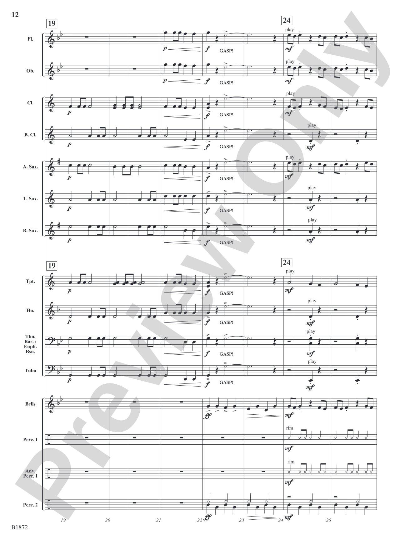 The World's Greatest Show!: Concert Band Conductor Score & Parts