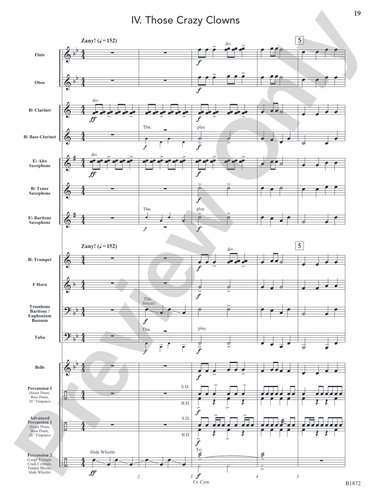 The World's Greatest Show!: Concert Band Conductor Score & Parts