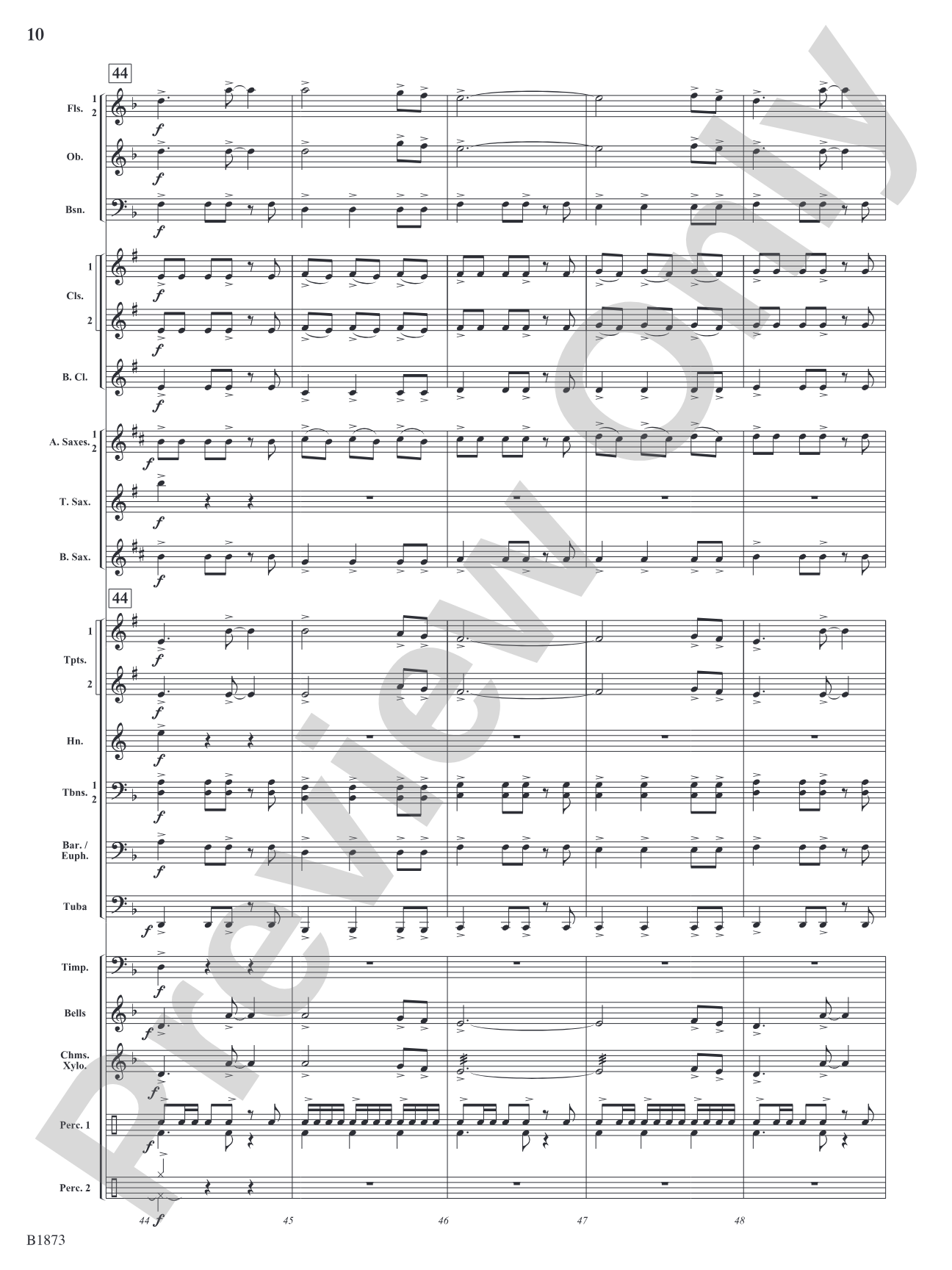 Evergreen Escapades: Concert Band Conductor Score & Parts