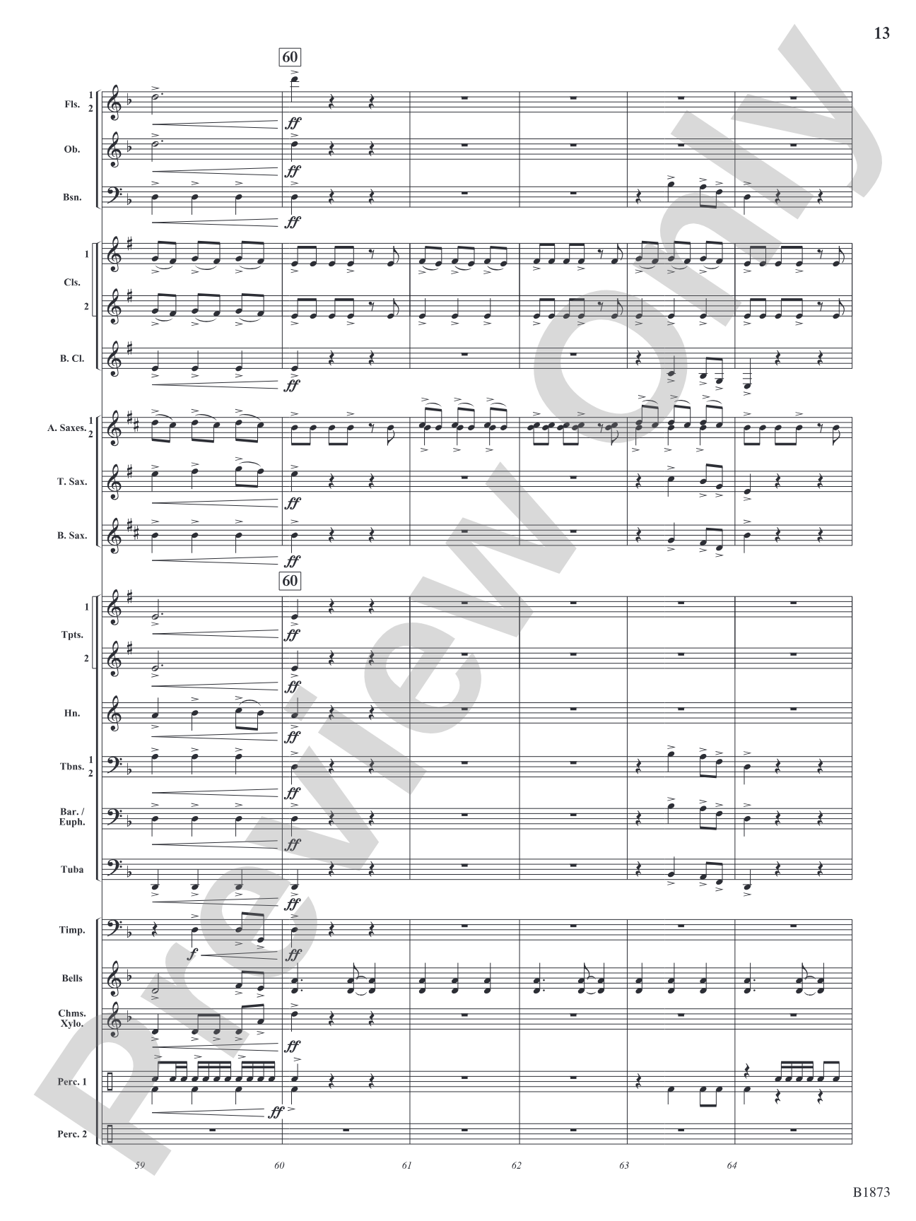 Evergreen Escapades: Concert Band Conductor Score & Parts