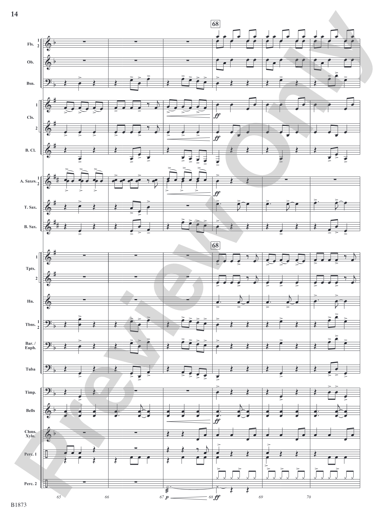Evergreen Escapades: Concert Band Conductor Score & Parts