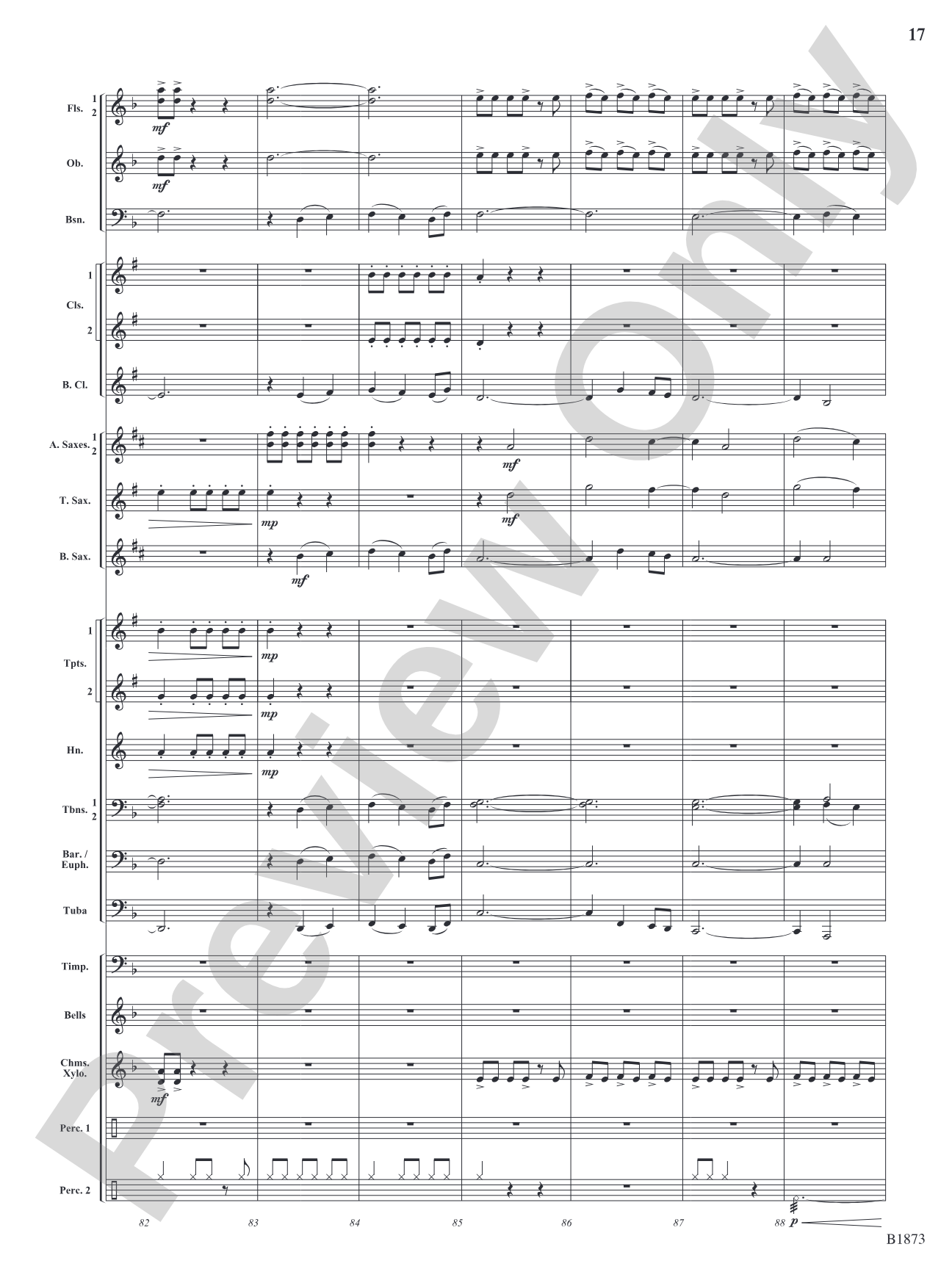 Evergreen Escapades: Concert Band Conductor Score & Parts