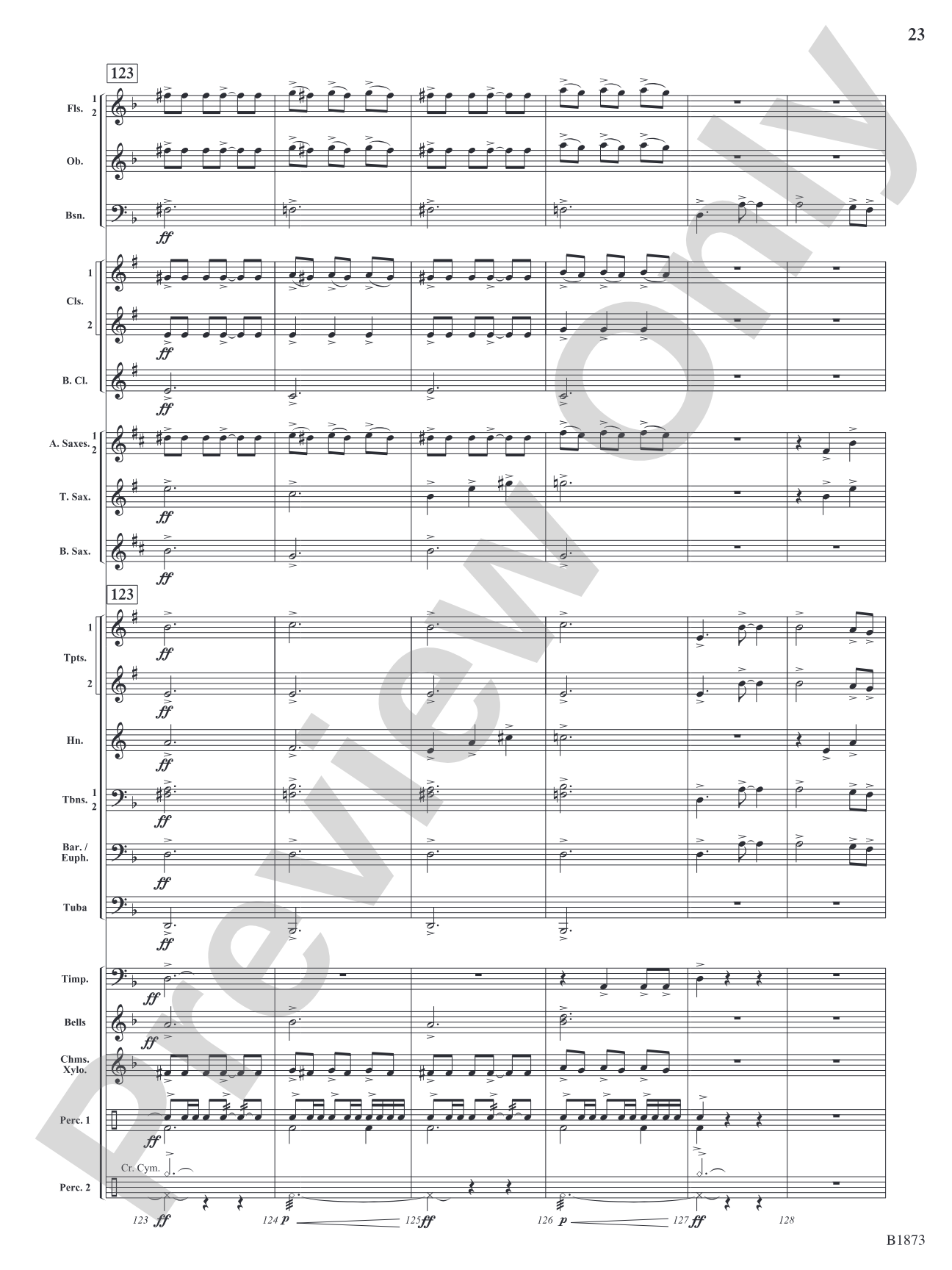 Evergreen Escapades: Concert Band Conductor Score & Parts