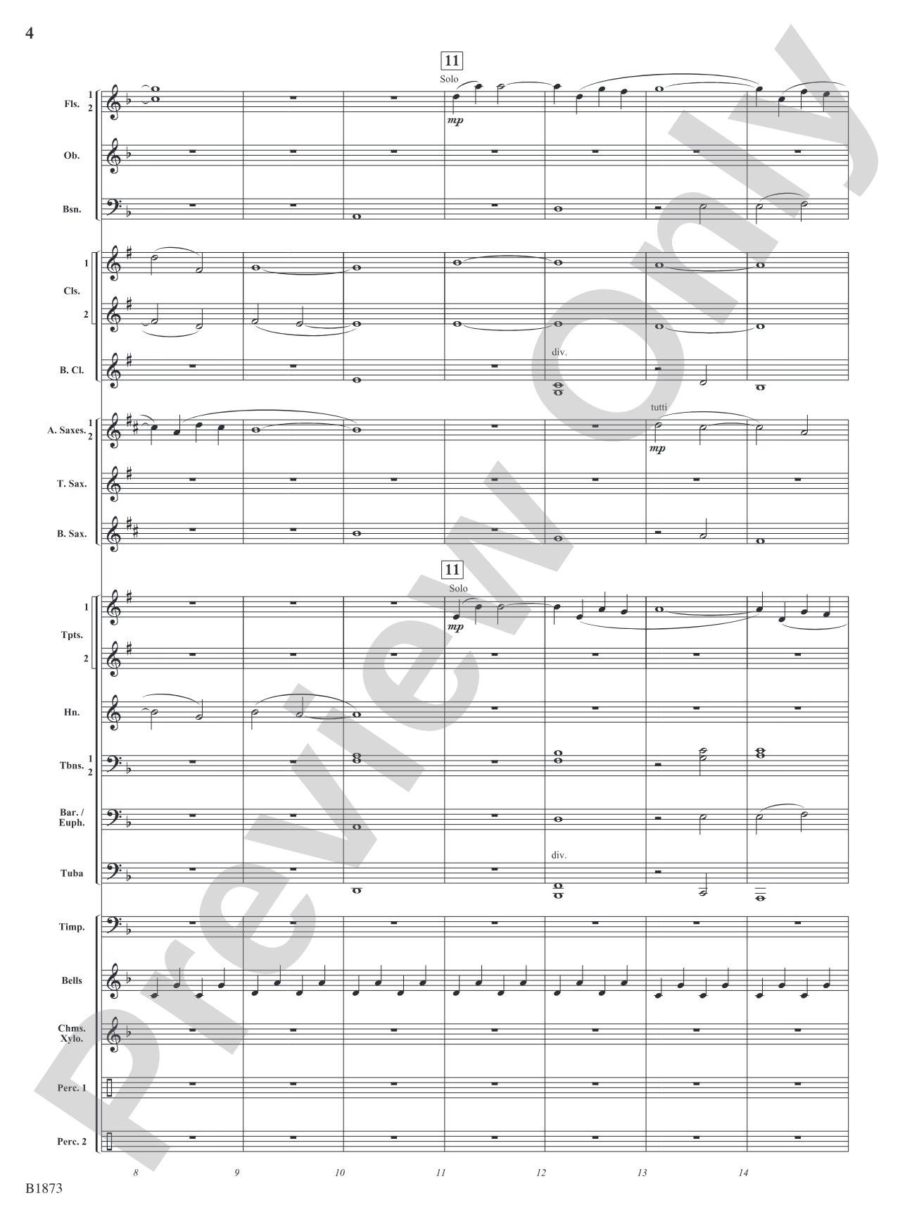 Evergreen Escapades: Concert Band Conductor Score & Parts